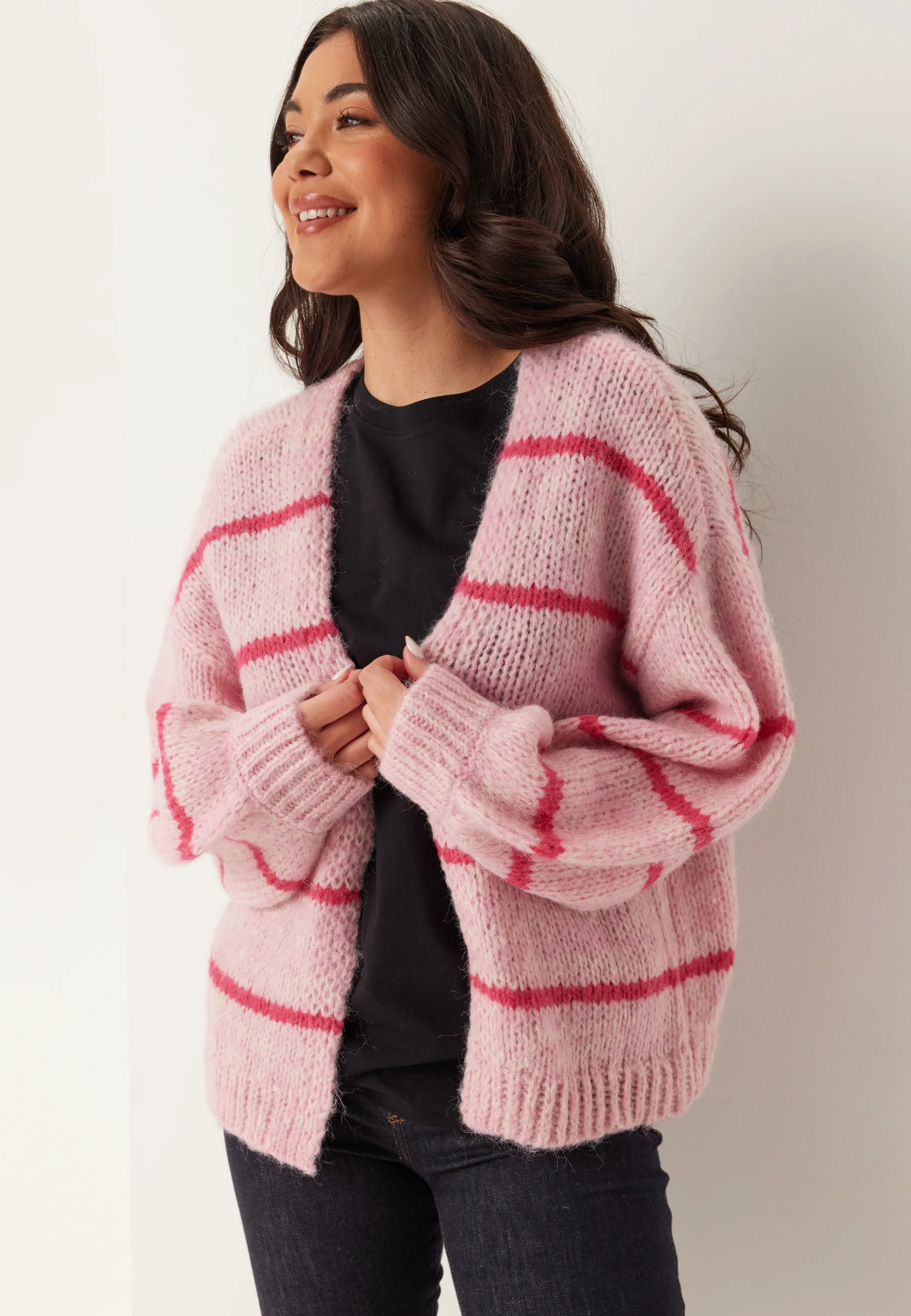 Vmmaybe Art Ls Open Cardigan - Image 5