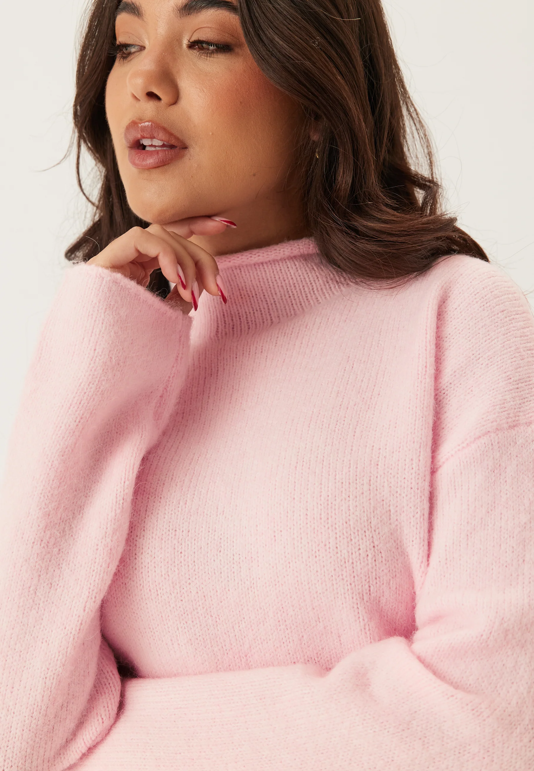 Vmmirla Ls Highneck Pullover - Image 2