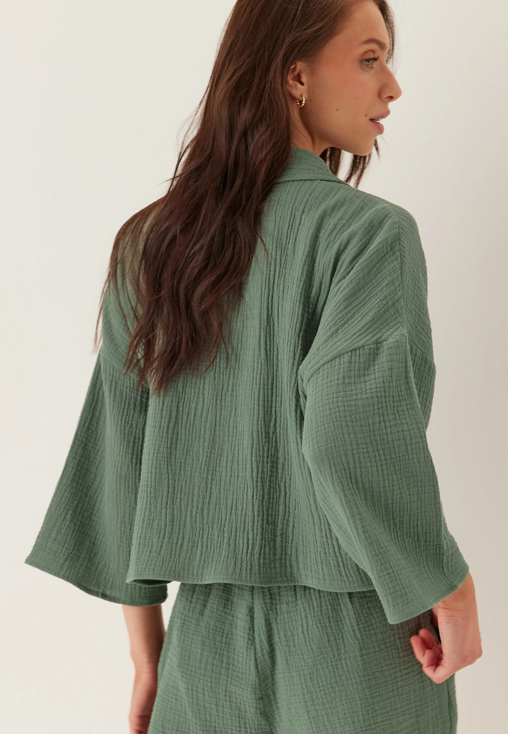 Vmnatali Crop Shirt - Image 2