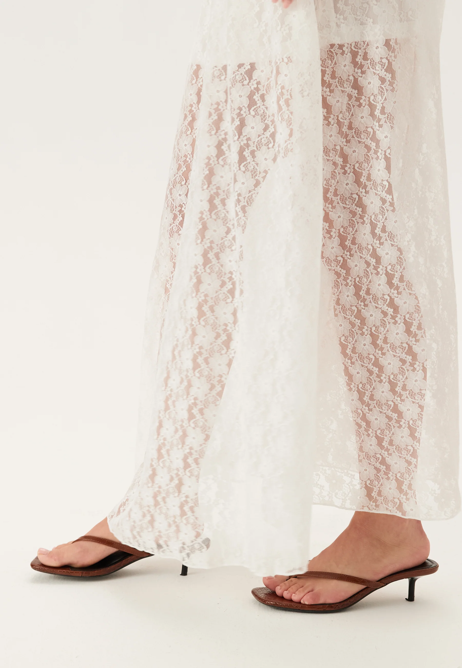 Vmnelda Hw Long Lace Skirt - Image 4