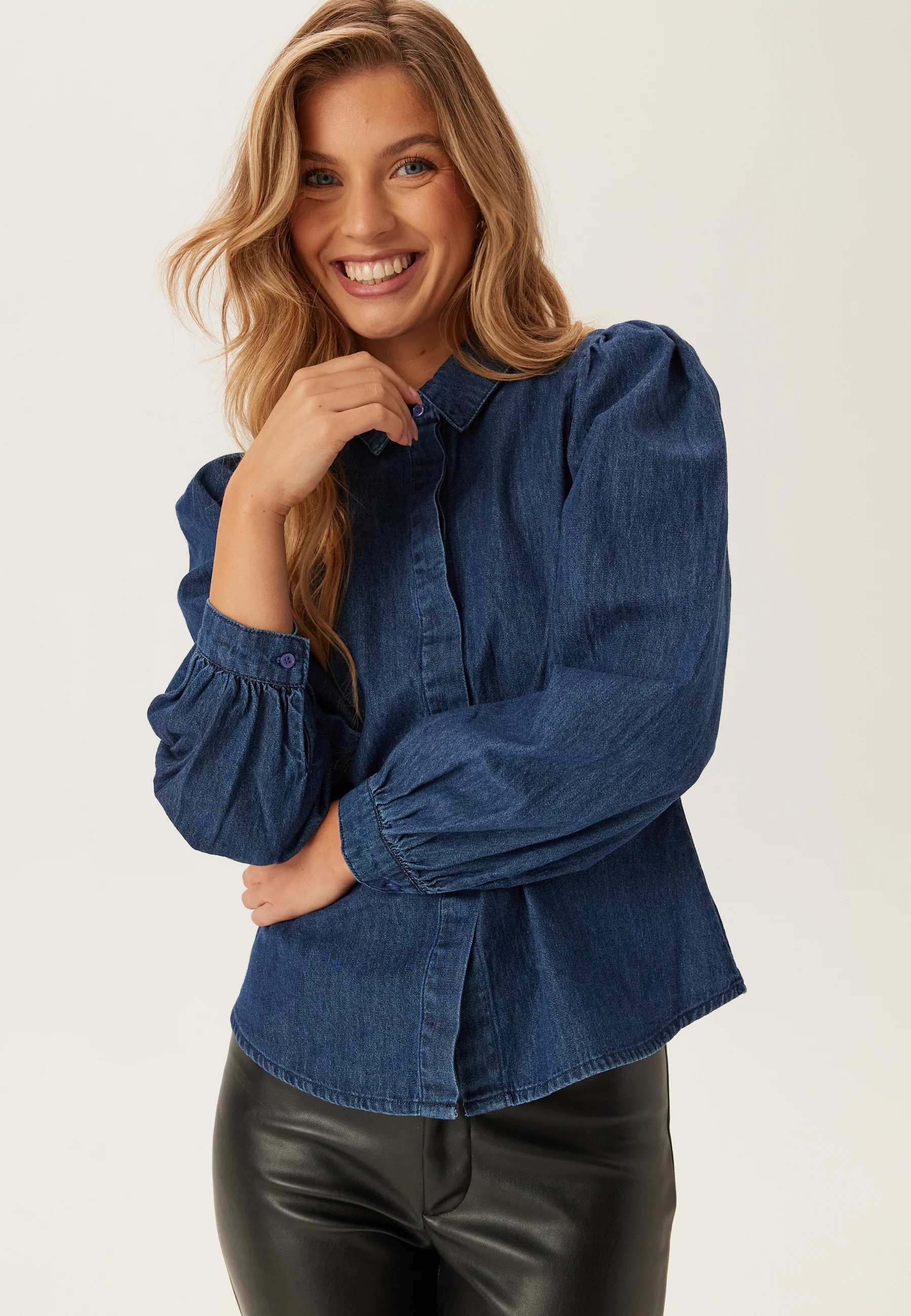 Vmnily Ls Dnm Shirt - Image 2