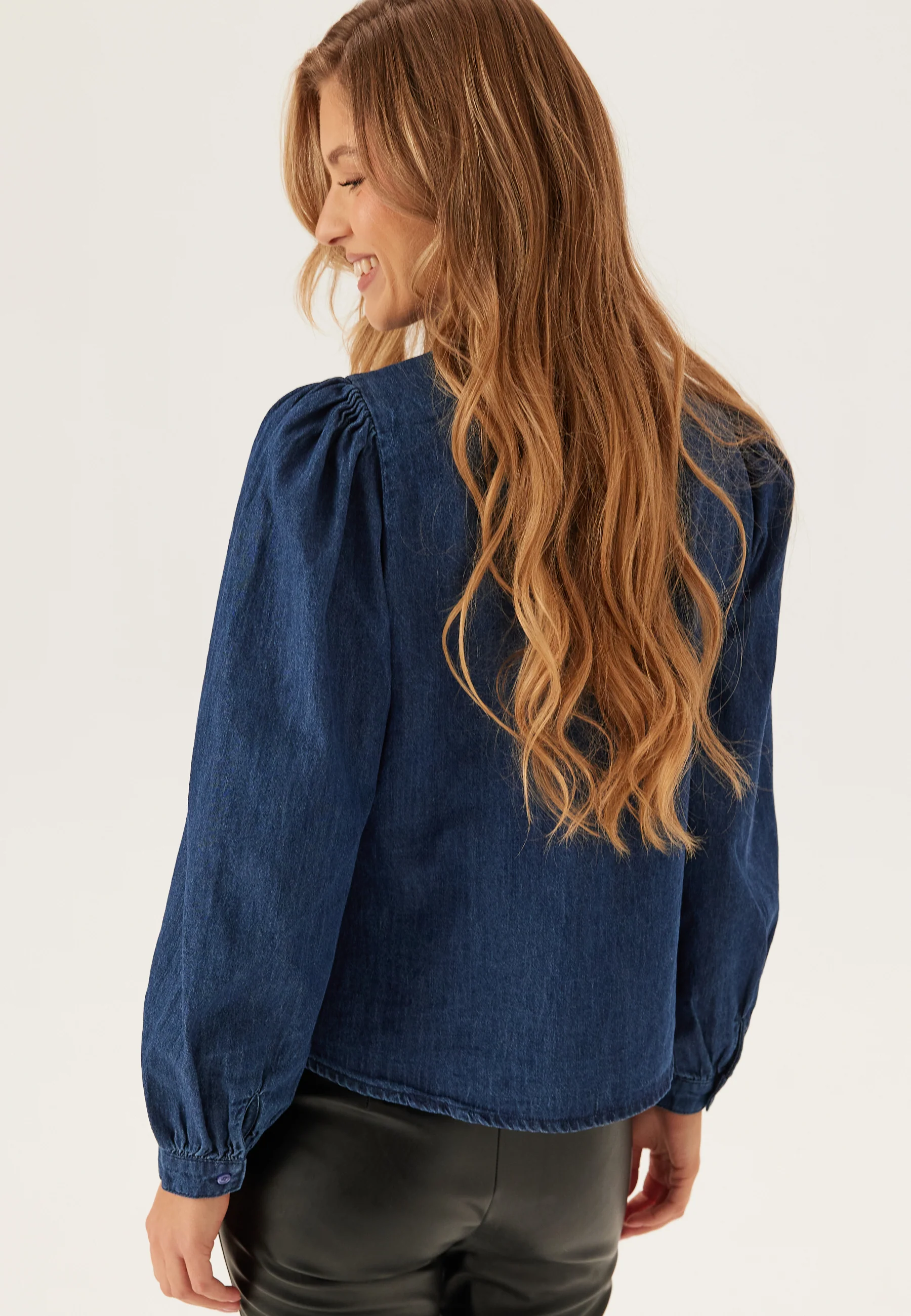 Vmnily Ls Dnm Shirt - Image 3