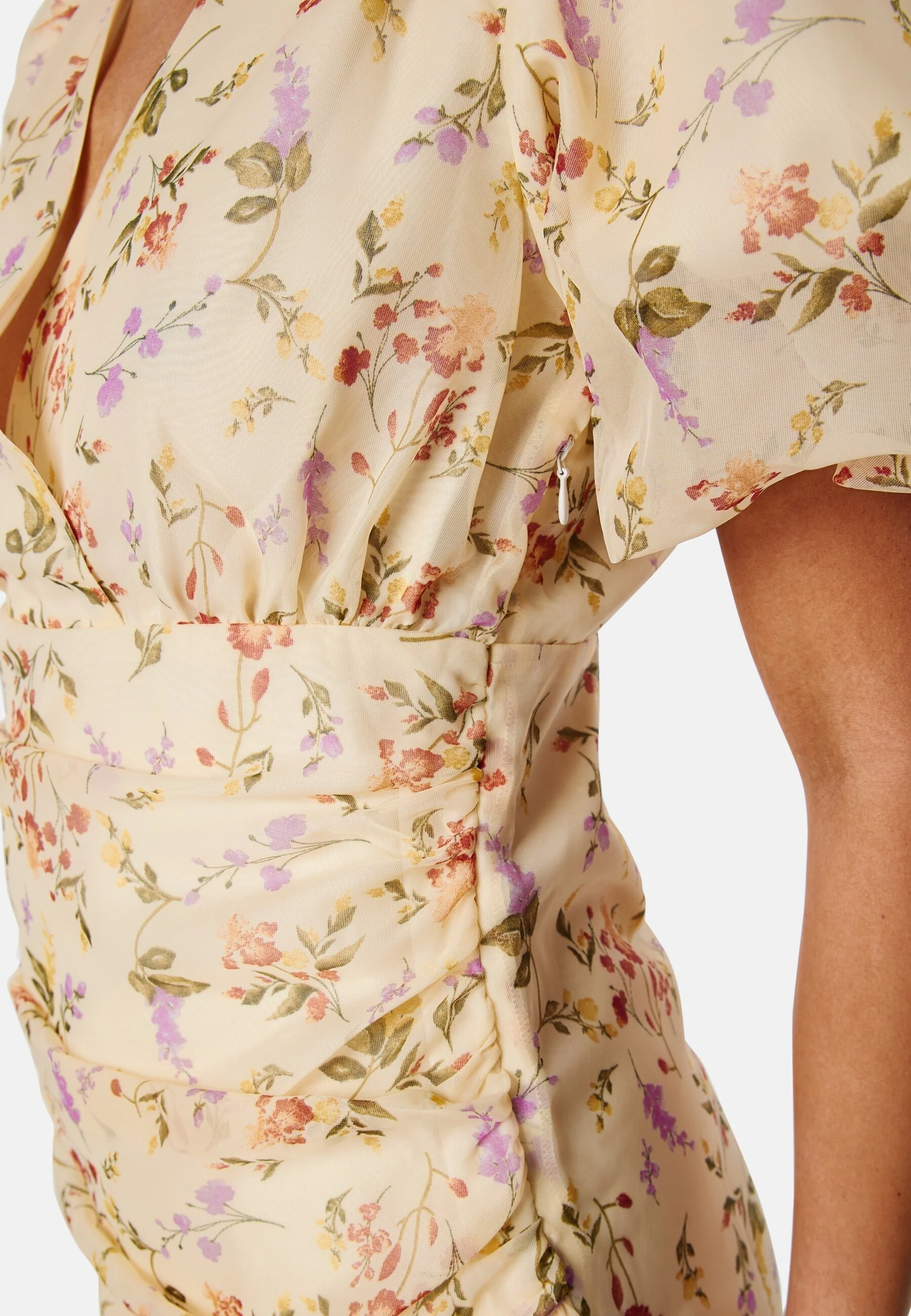 Vmphoebe 2/4 V-Neck short dress - Image 4