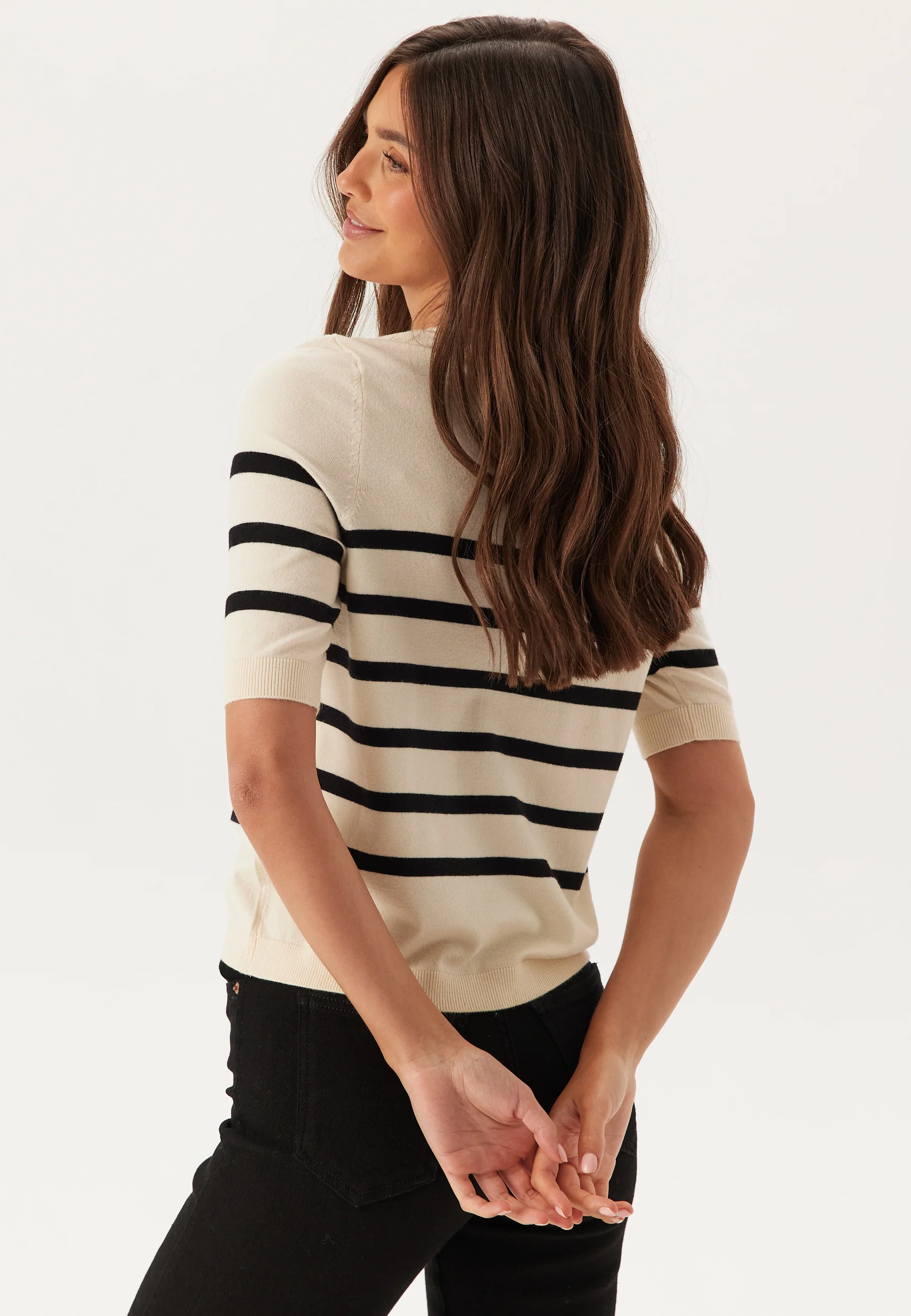 Vmsaba Plain Ss O-neck Pullove - Image 2