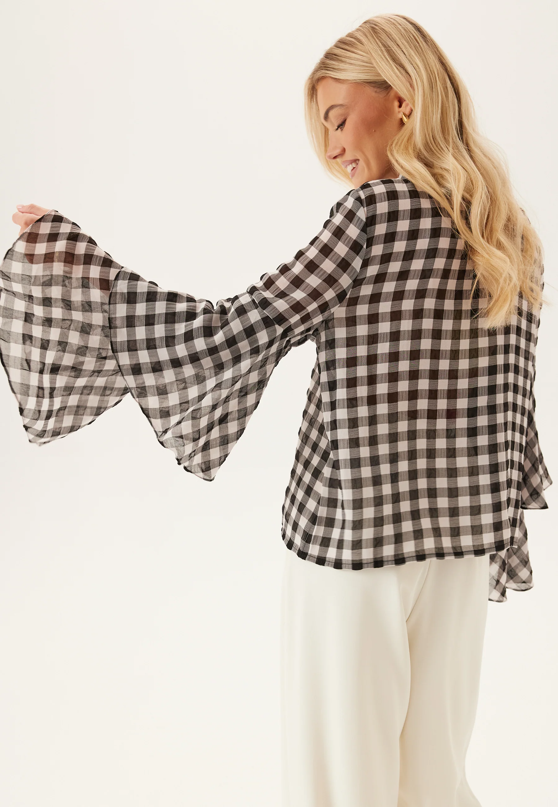 Vmsia Ls Flounce Top - Image 2