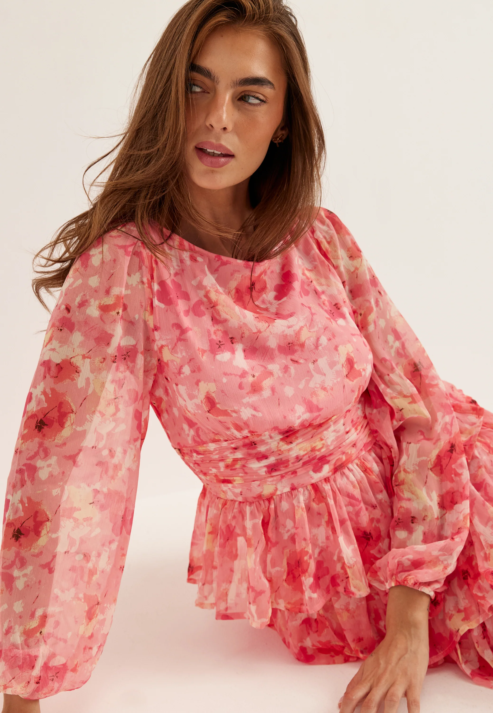 Vmsmilla Ls Short Layer Dress - Image 5