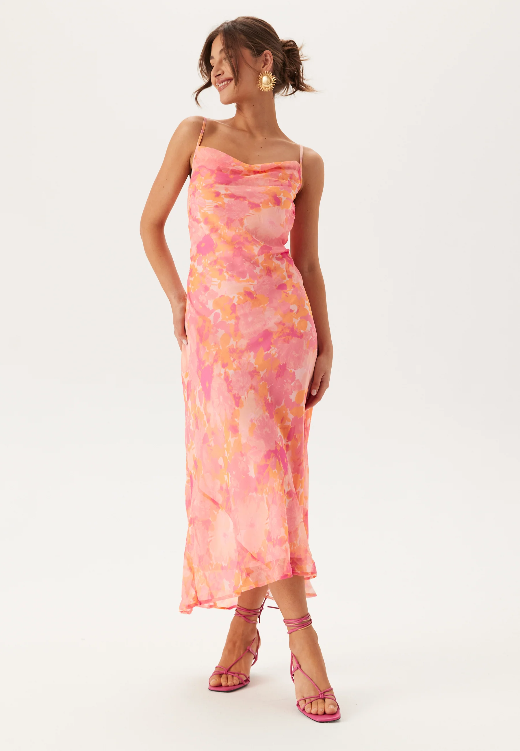 Vmsmilla Sl 7/8 WATERFALL DRES