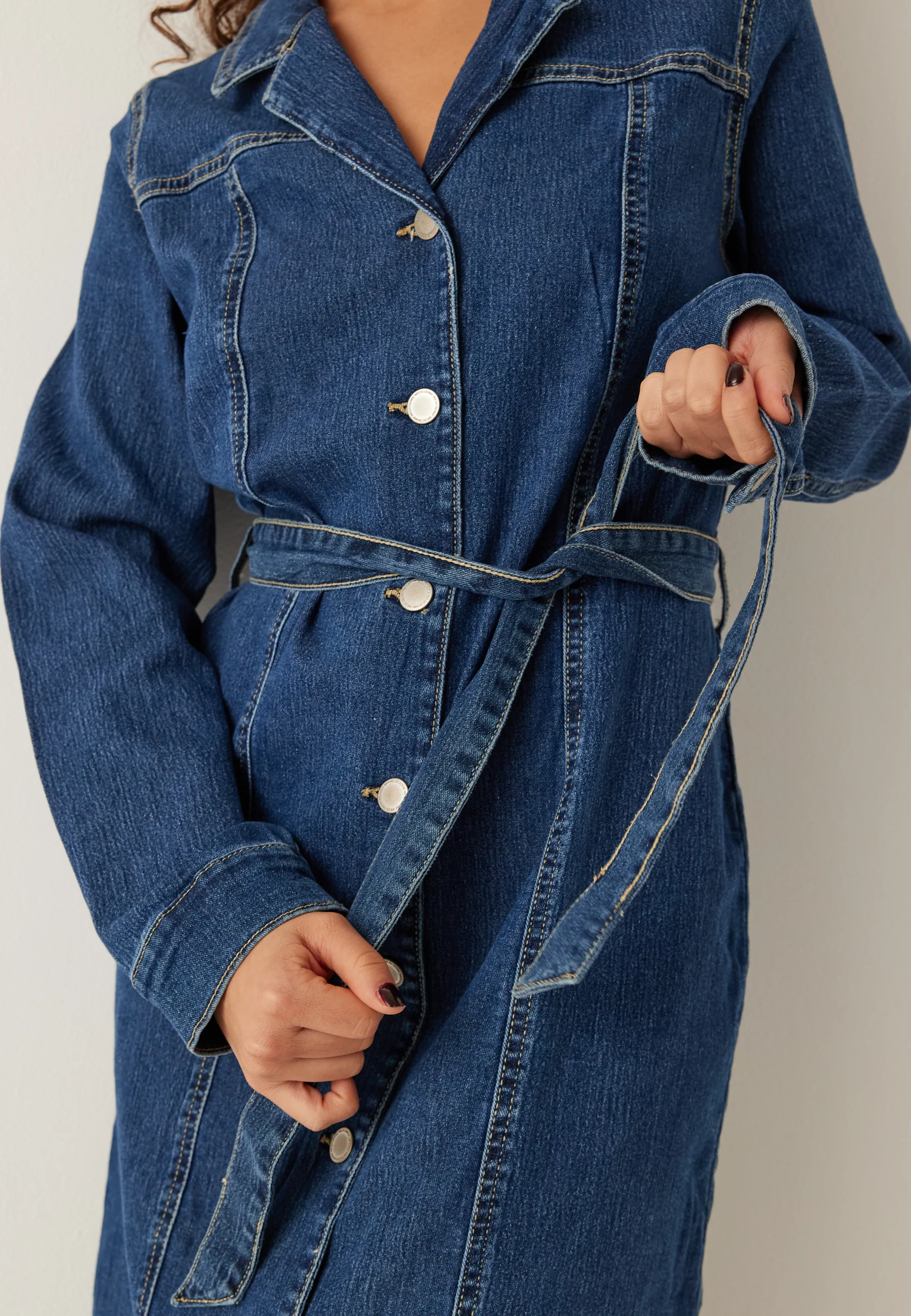 Vmtelly Ls 7/8 DNM DRESS - Image 4