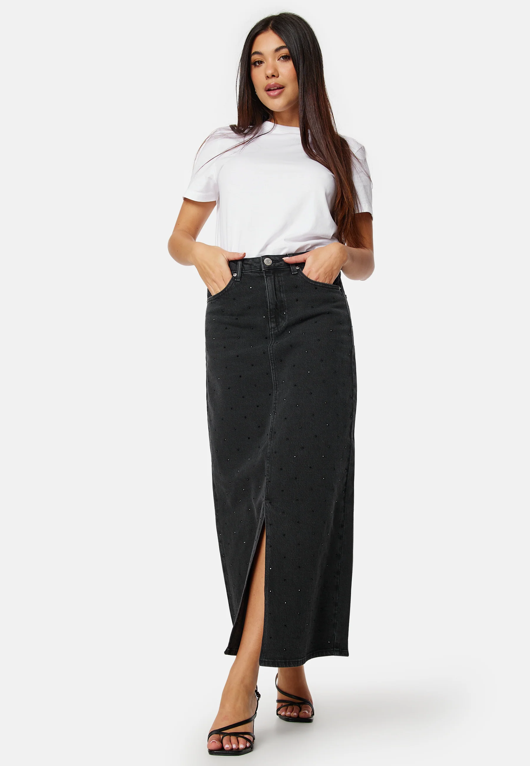 Vmtessa HR Maxi Denim Skirt - Image 3