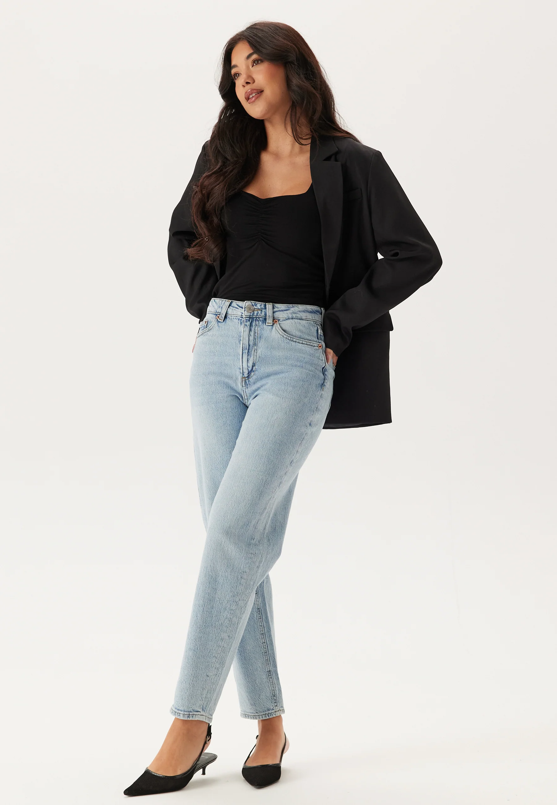 Vmtessa Hr Mom Jeans - Image 3