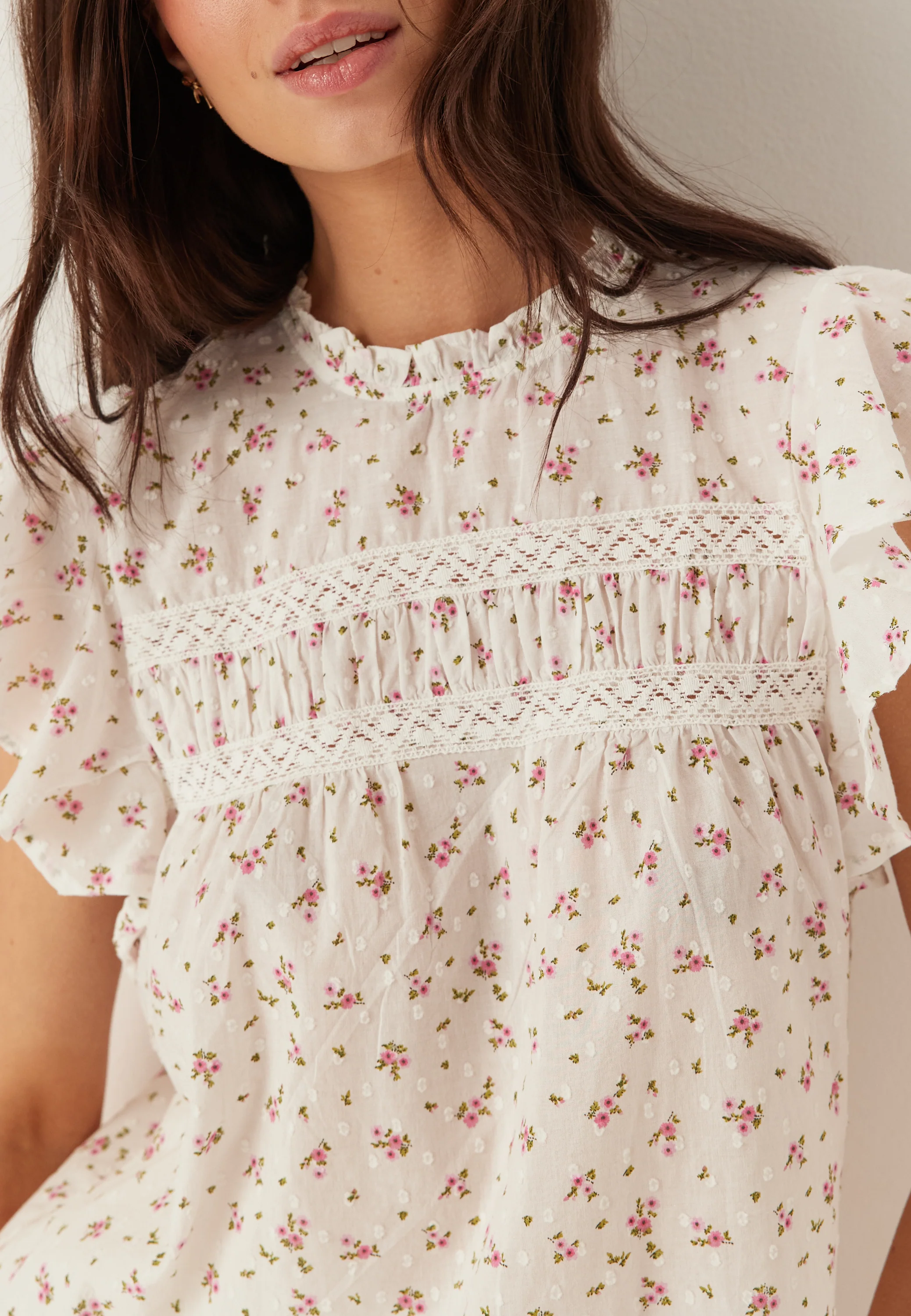 Vmtrine Sl Lace Top - Image 3