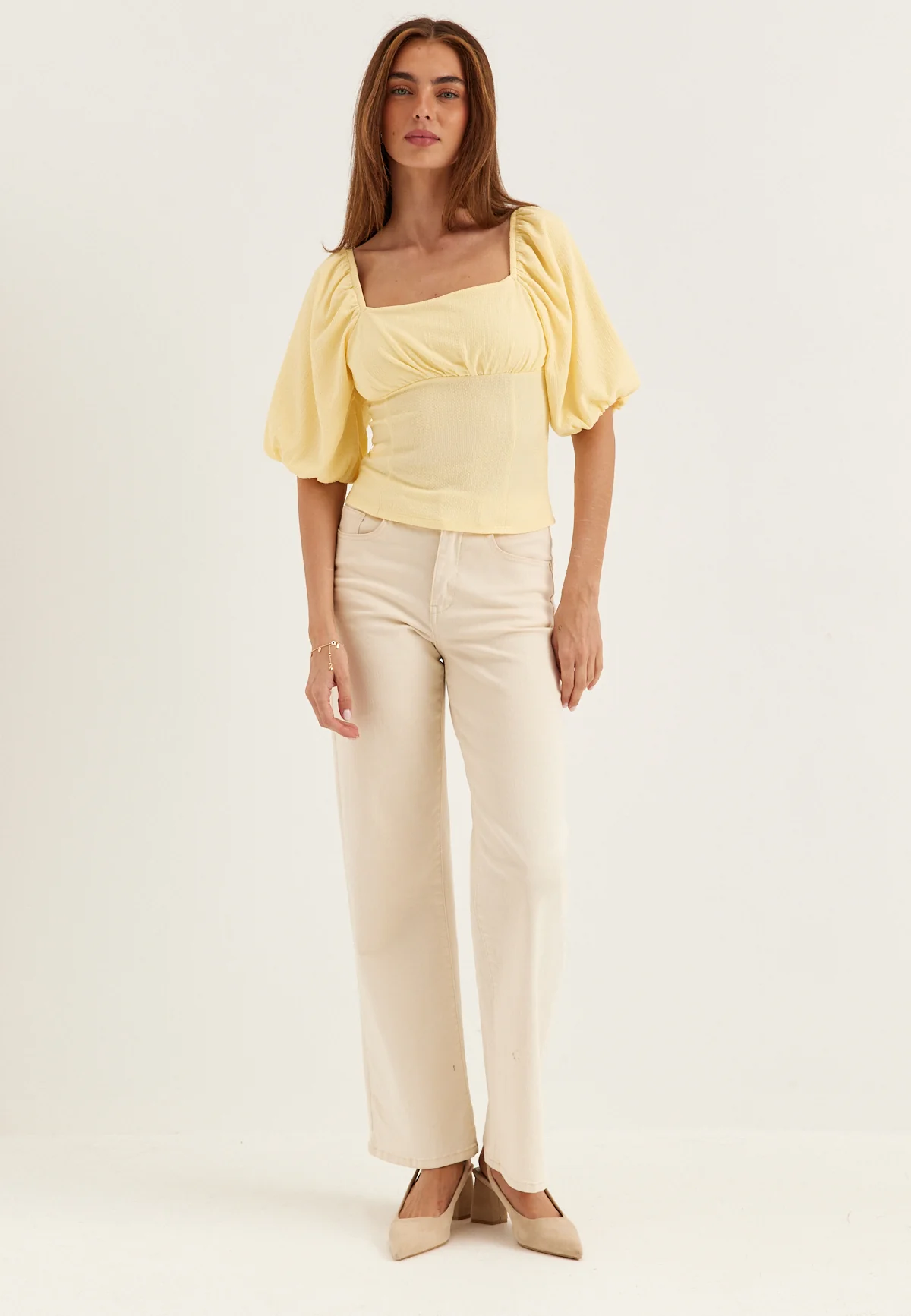 Volume Sleeve Top - Image 5