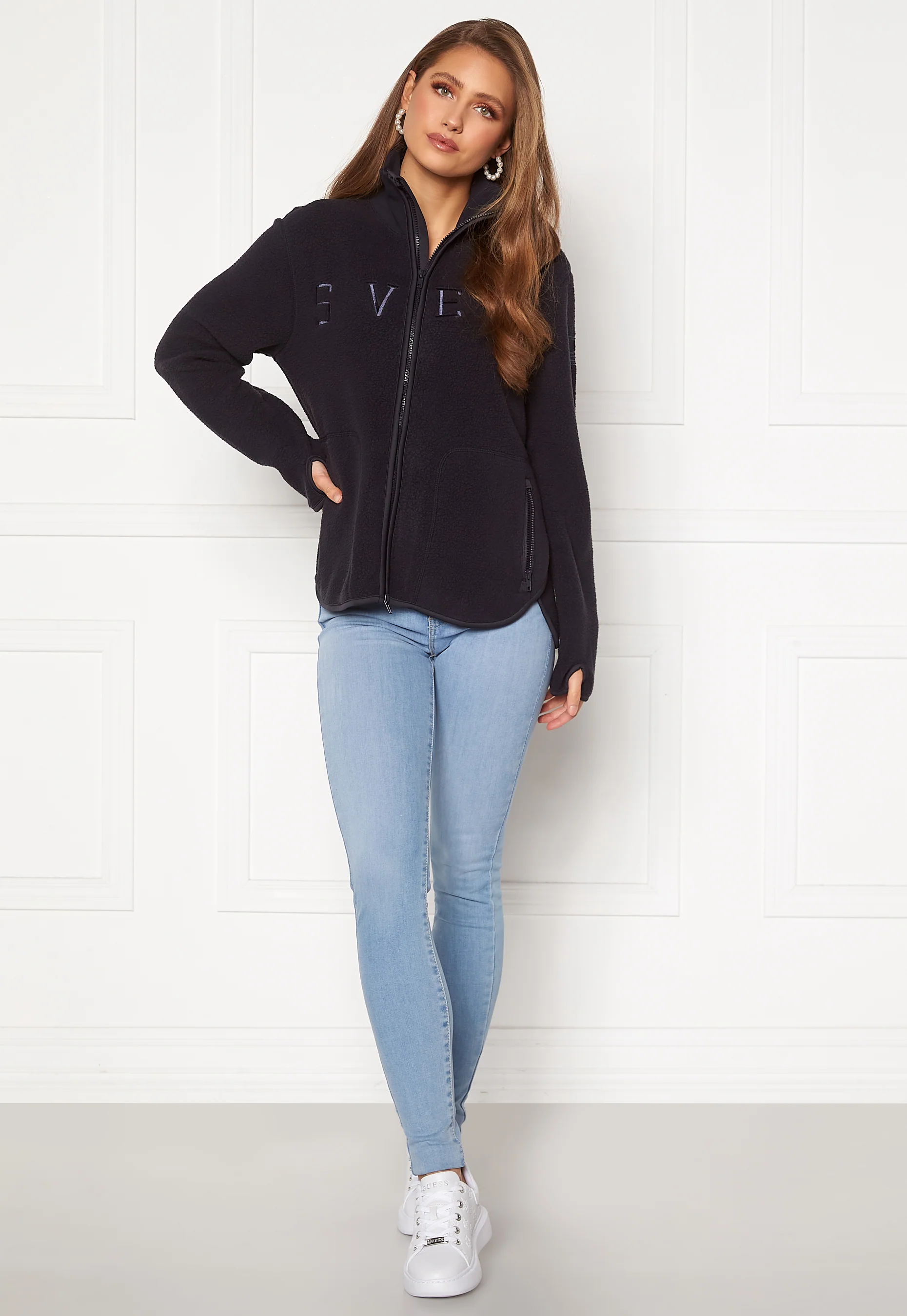 W. Pile Turtle Zip Sweat - Image 2