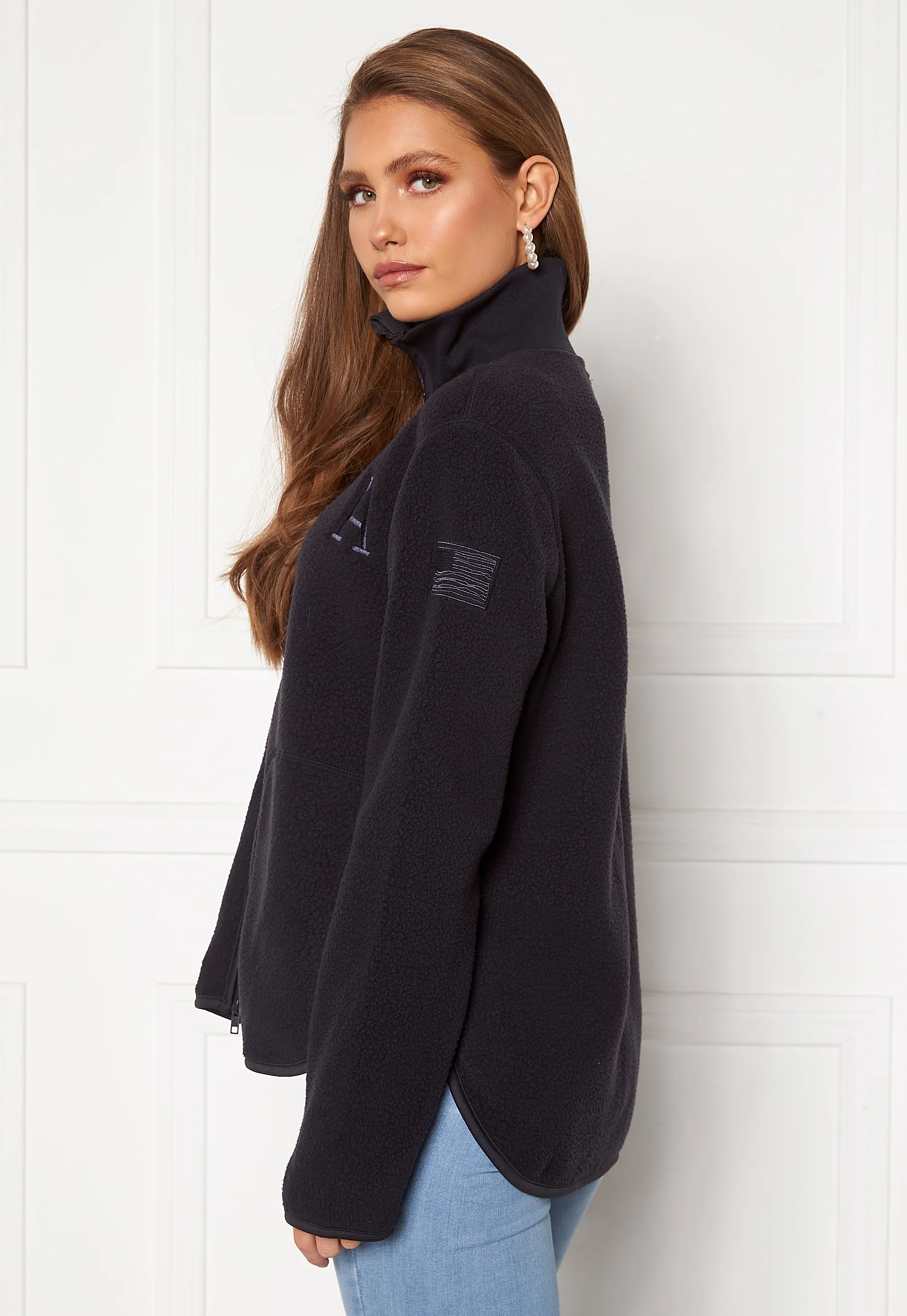 W. Pile Turtle Zip Sweat - Image 3