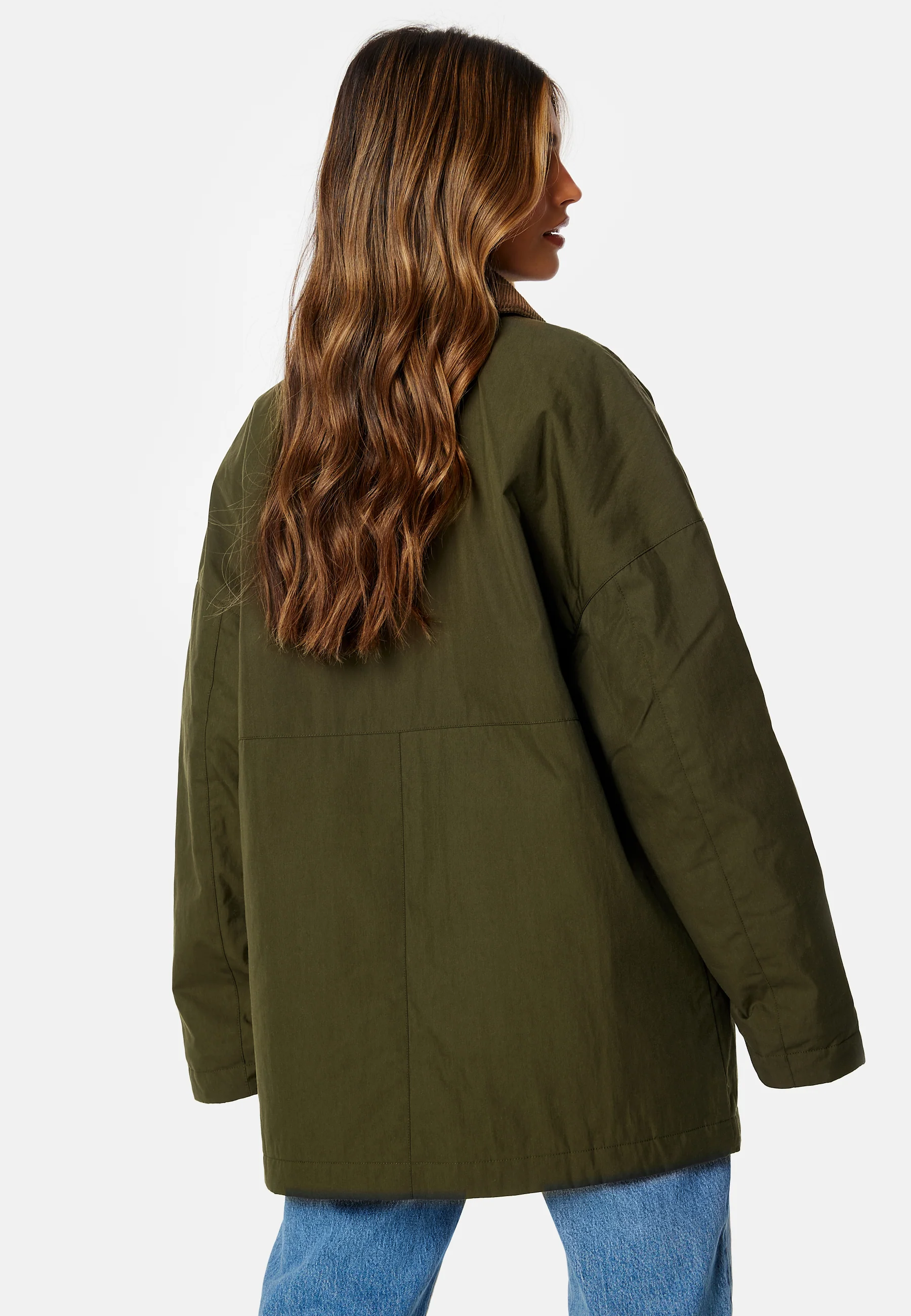 Waxed Mid Length Jacket - Image 4