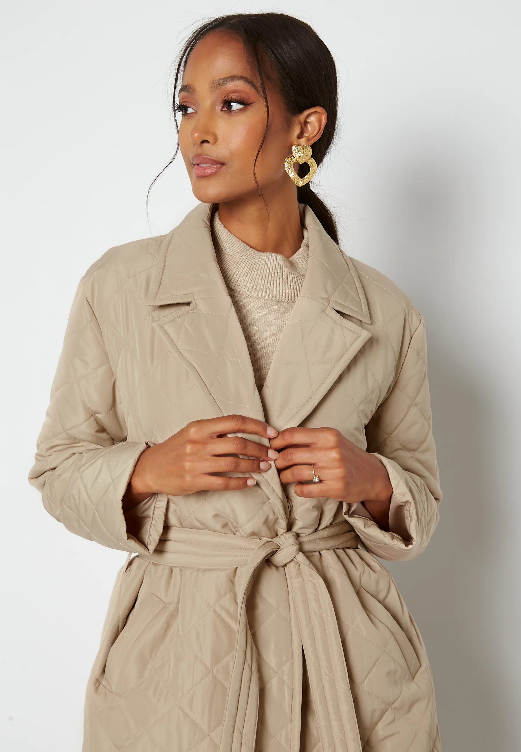 Wendolyn Quilted Coat - Image 4