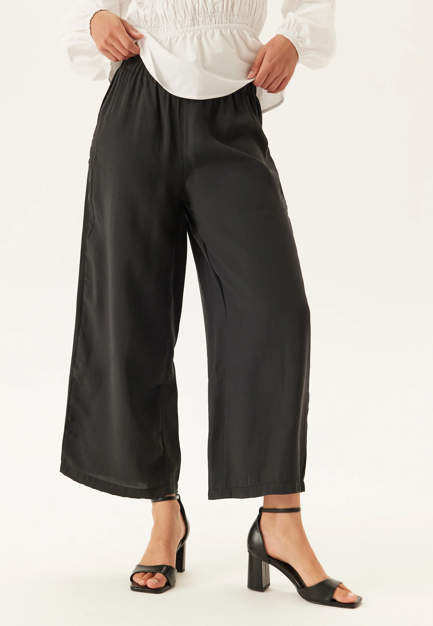 Wide Ankle Modal Trousers - Image 2