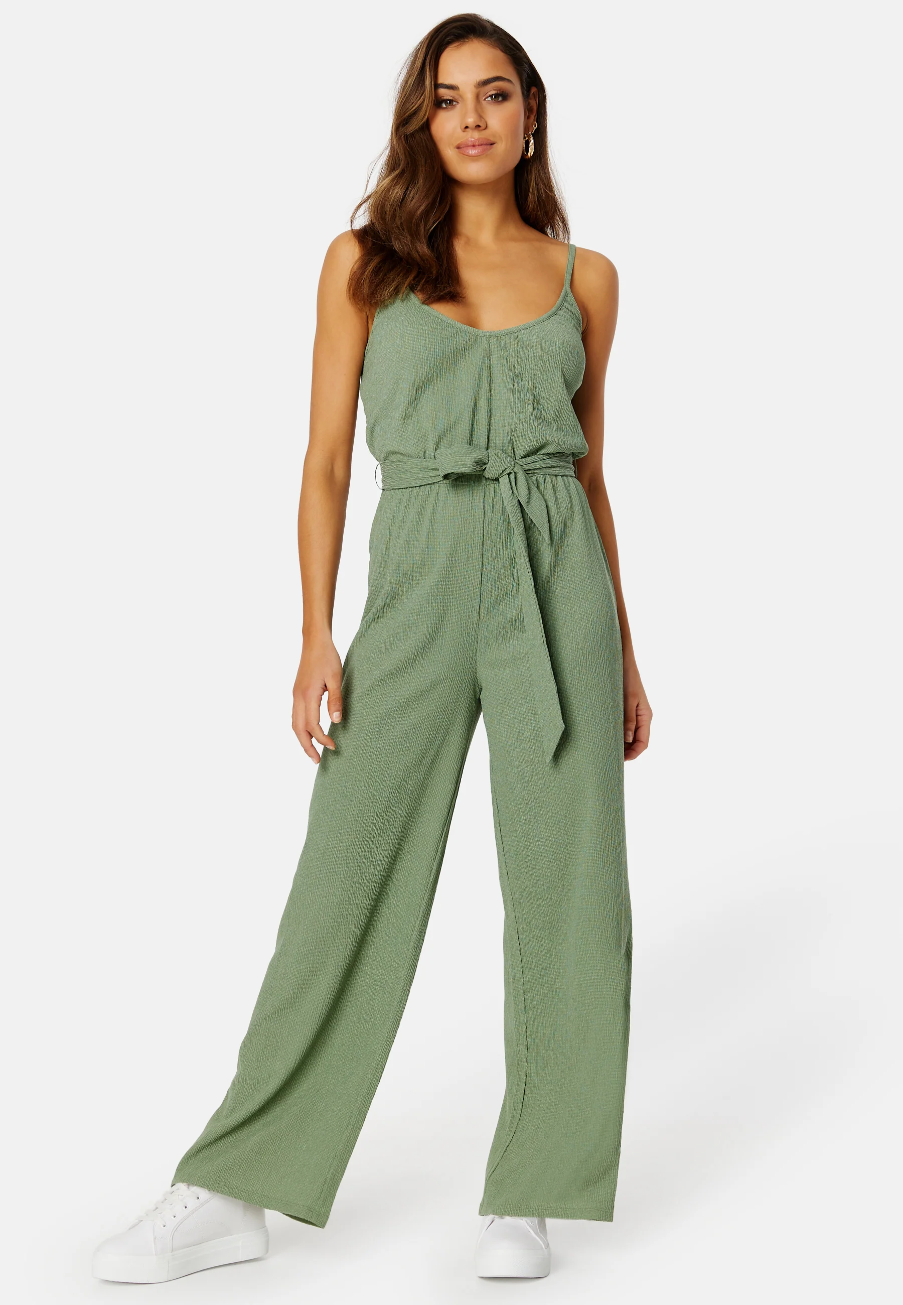 Wide Leg Strap Jumpsuit - Image 5