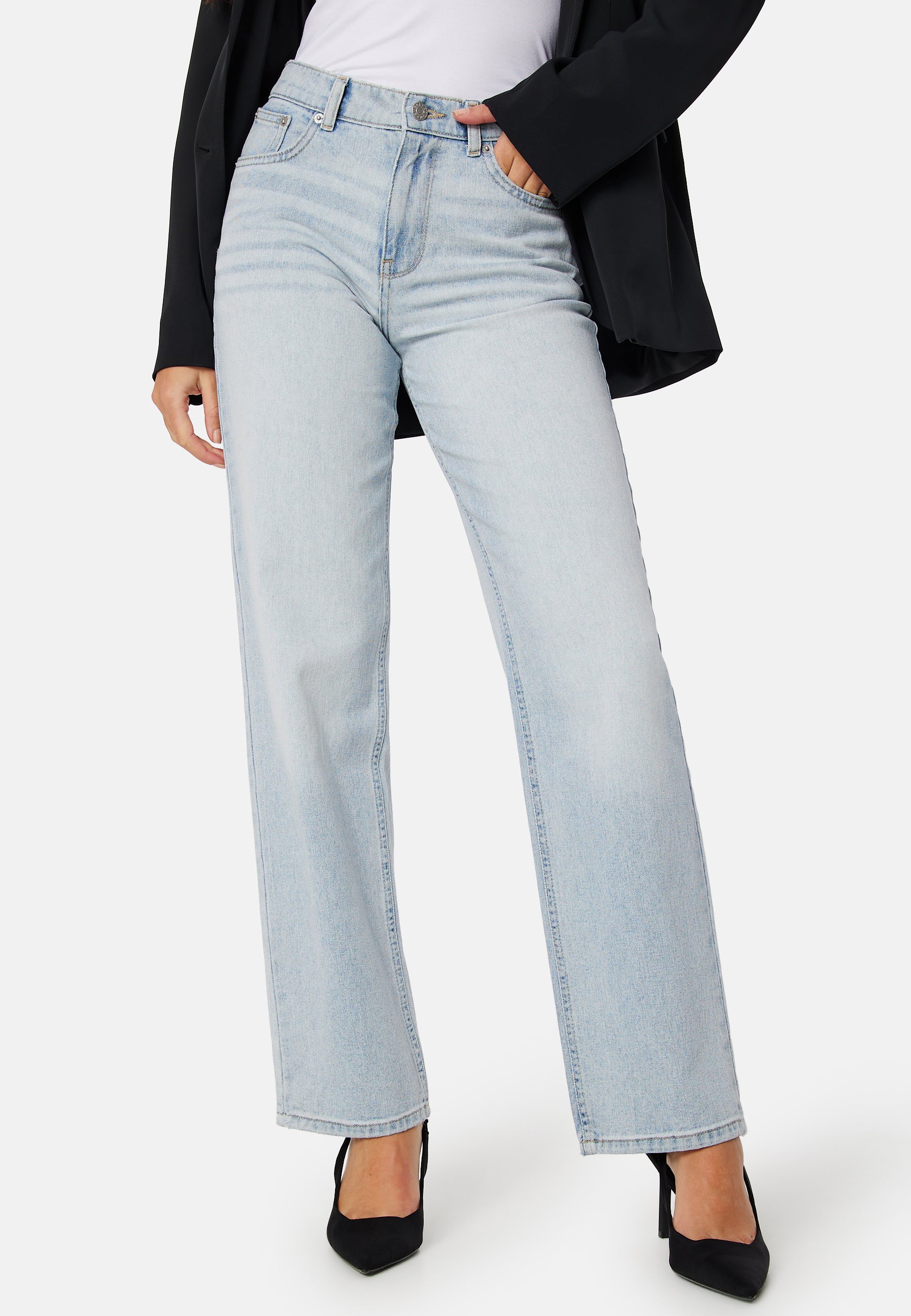 Wide Straight Jeans - Image 4