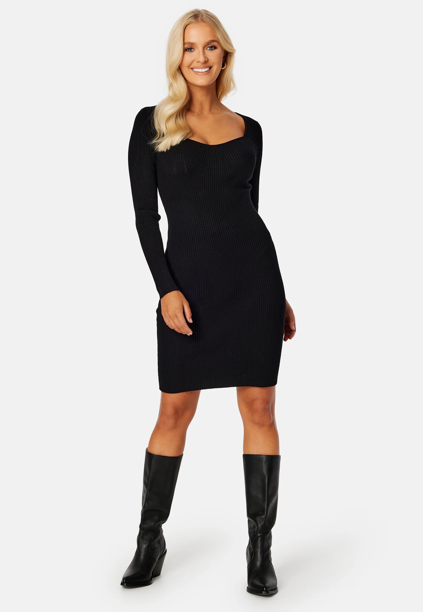 Willow LS Sweetheart Dress - Image 2