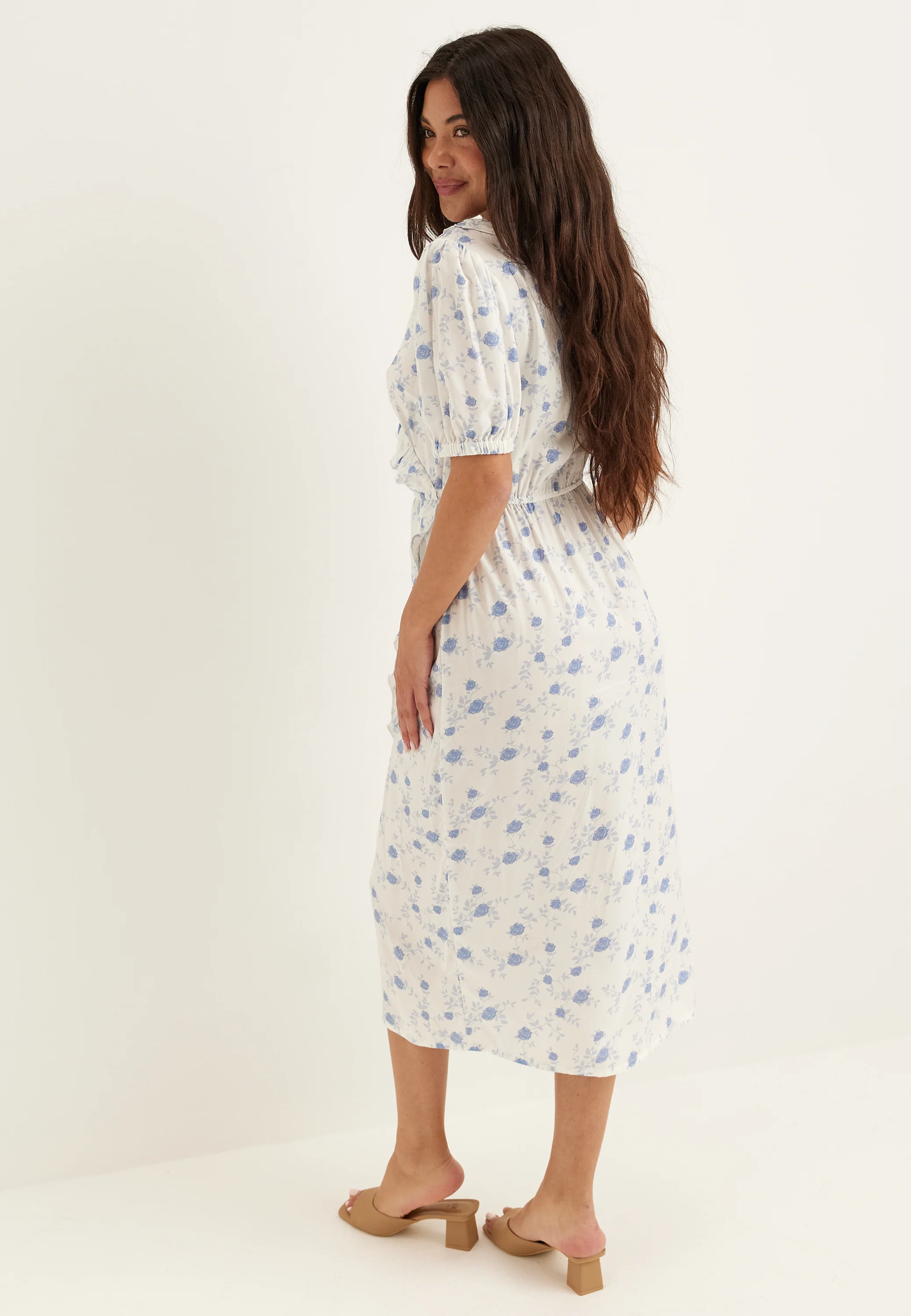Wrap Frill Dress - Image 2