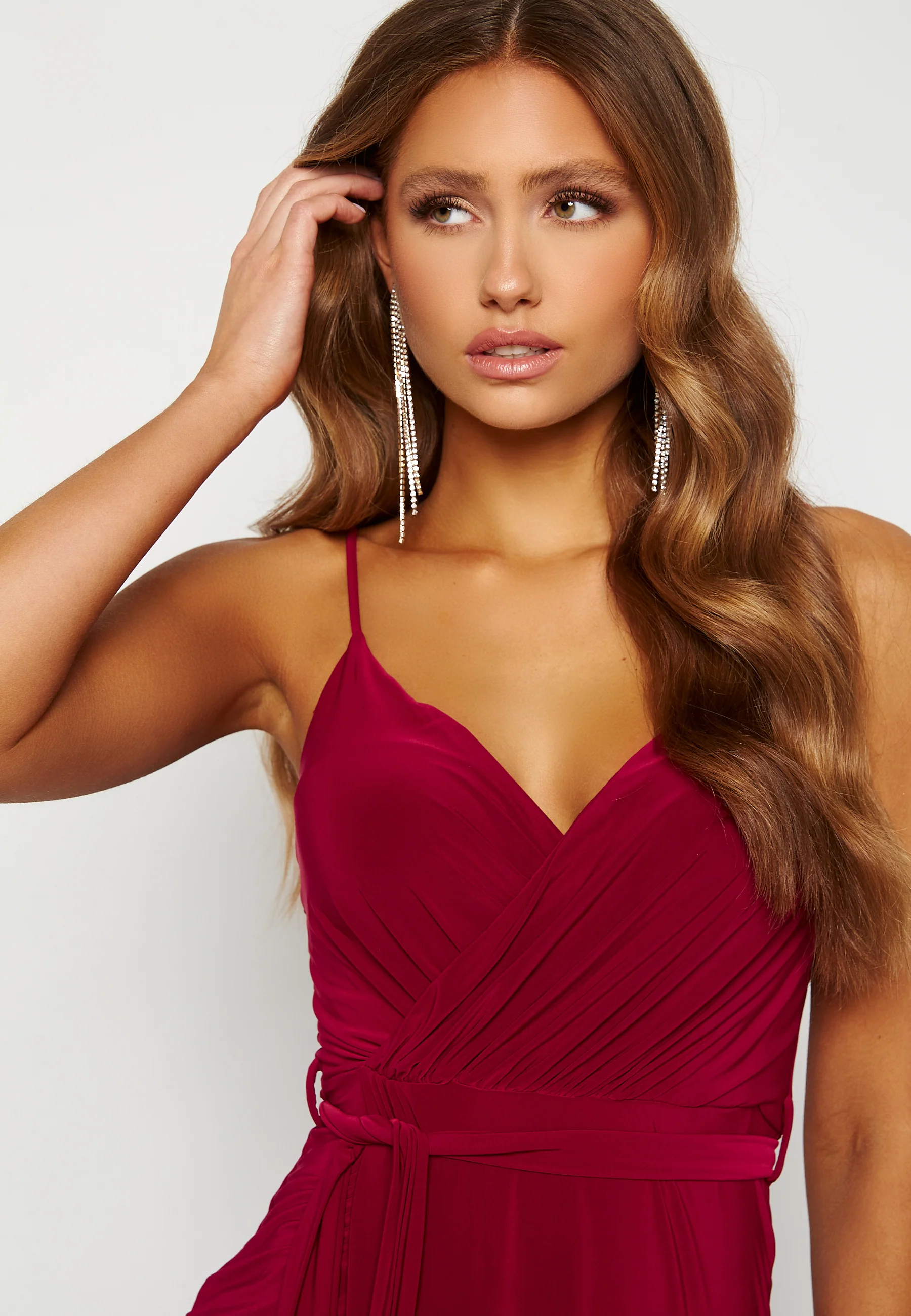 Wrap Front Maxi Dress - Image 4