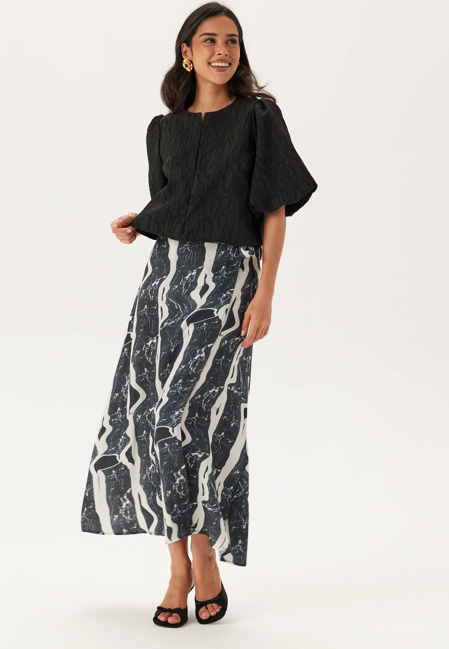 Wrap Maxi Skirt