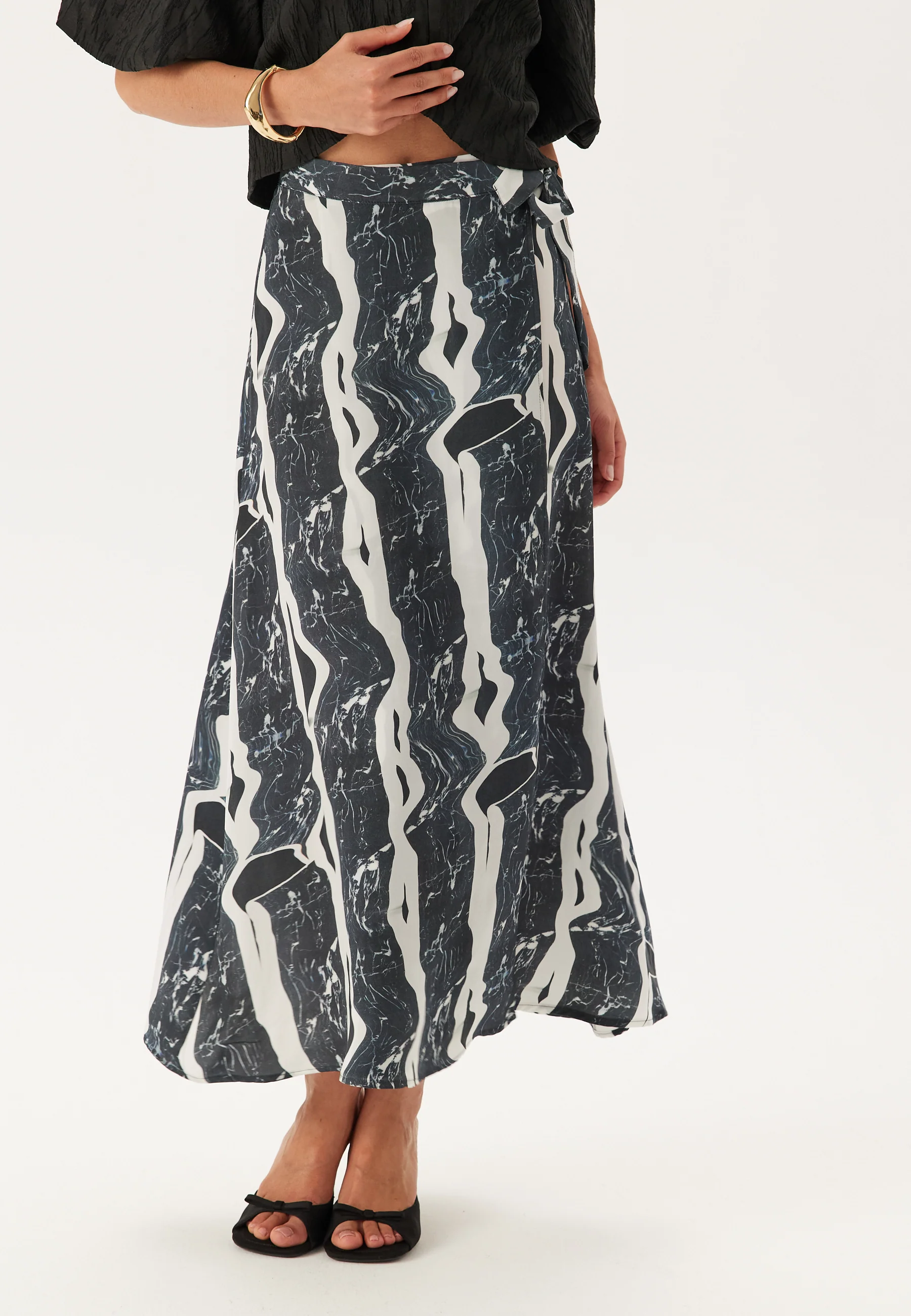 Wrap Maxi Skirt - Image 2