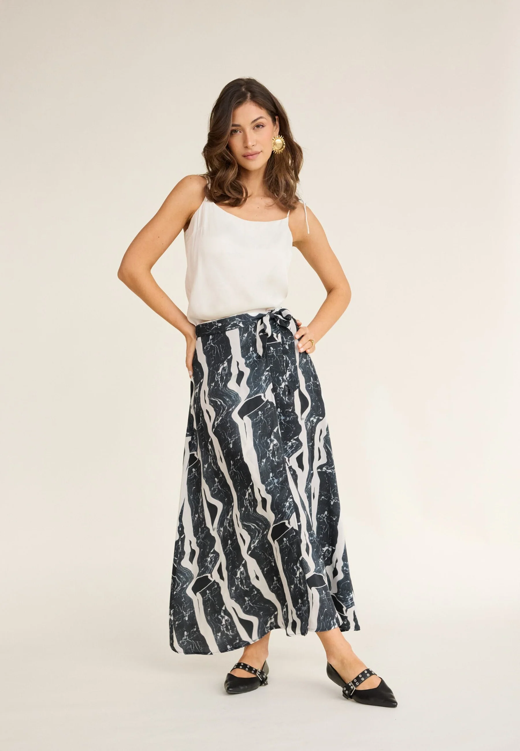 Wrap Maxi Skirt - Image 6
