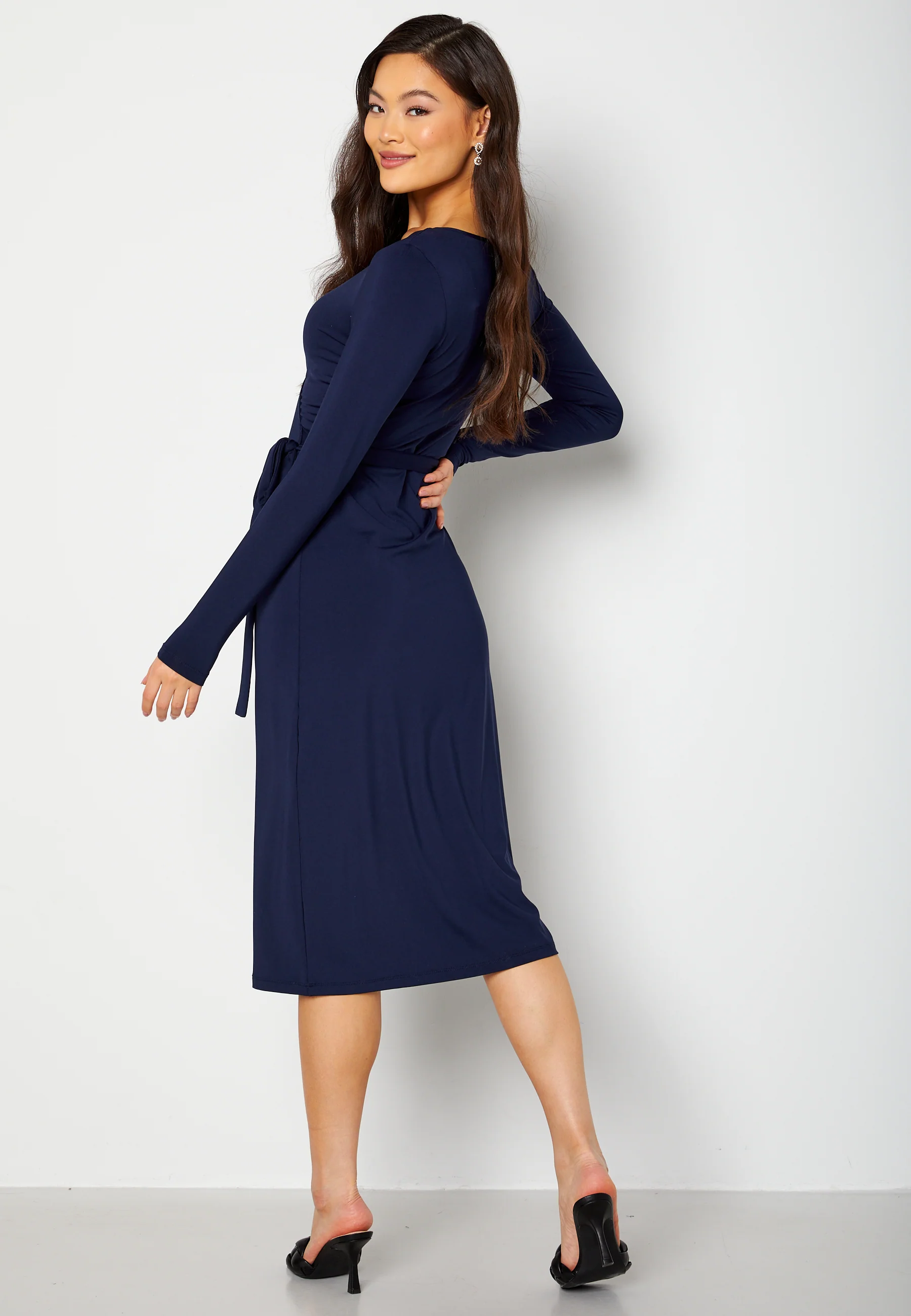 Wrap Midi Dress - Image 2