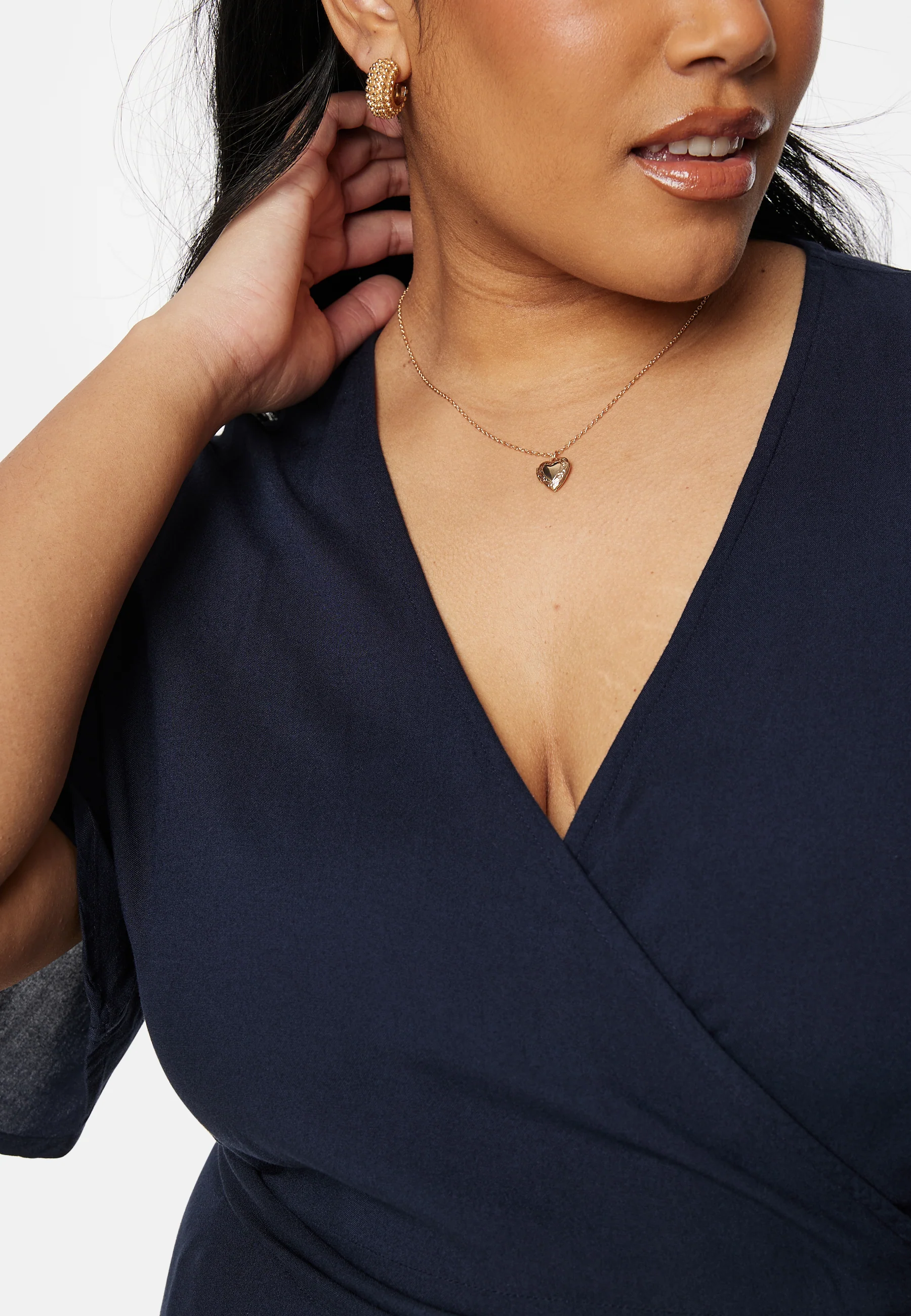 Wrap Midi Viscose Dress - Image 6