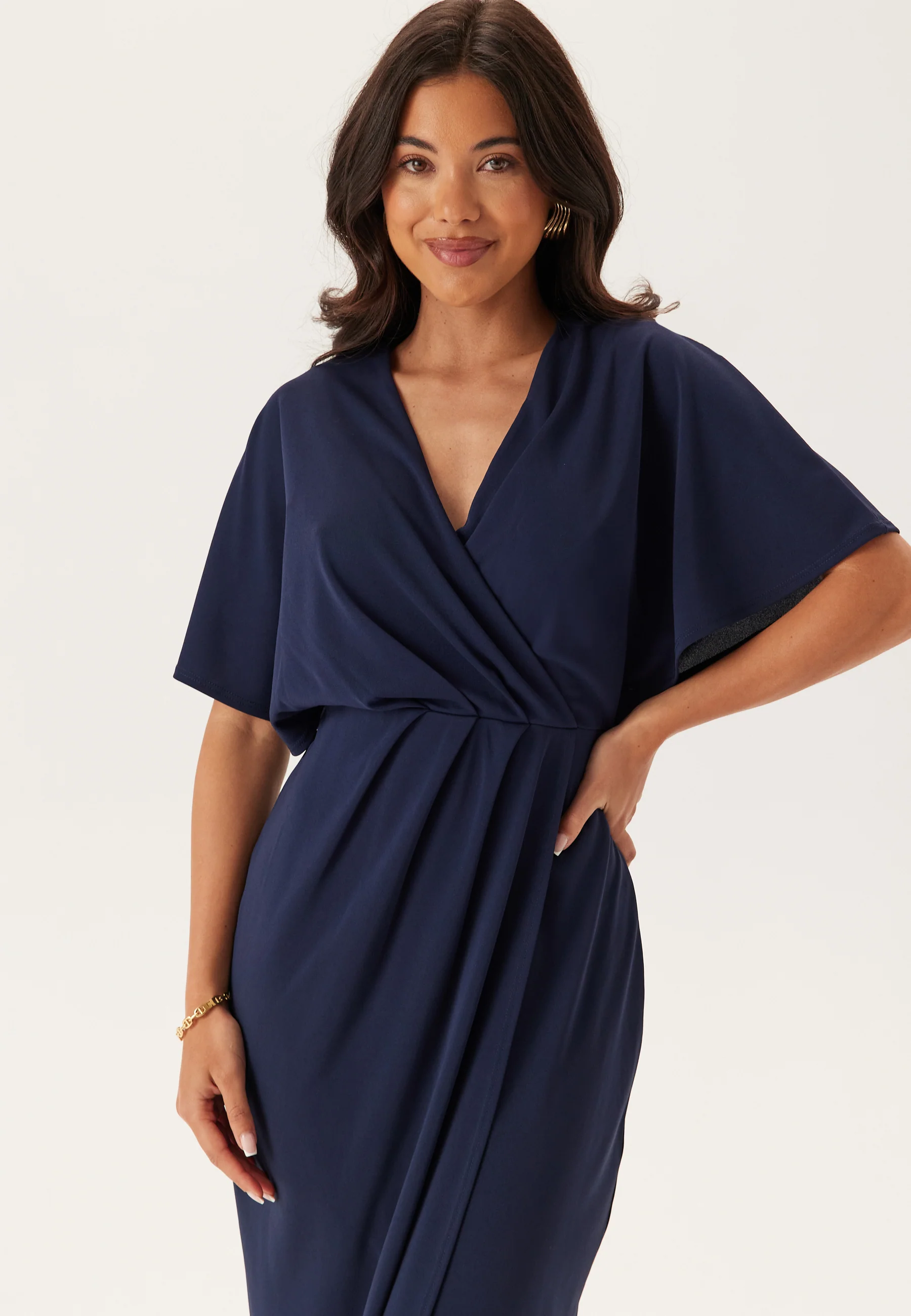 Wrap Slit Maxi Dress - Image 2
