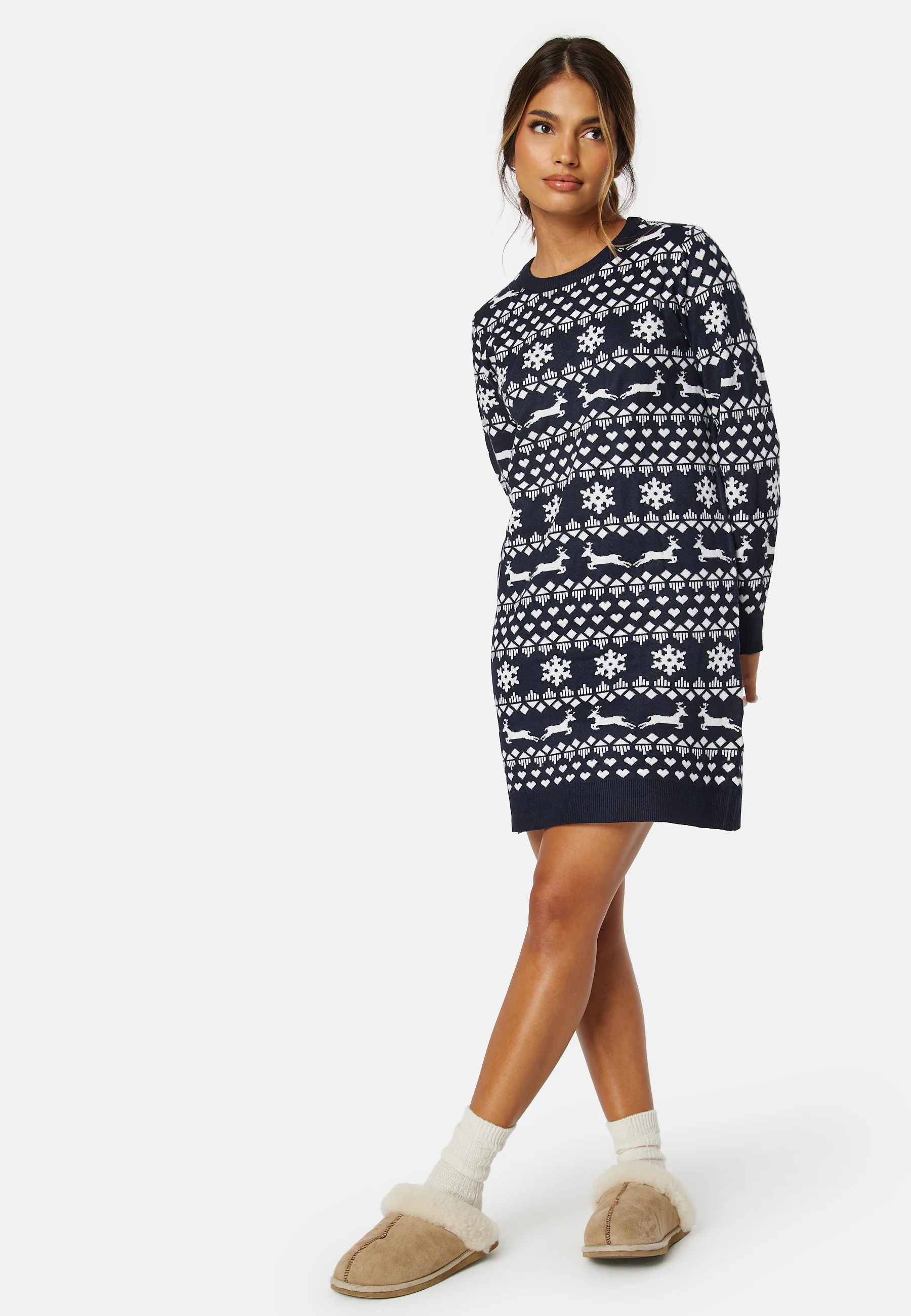 Xmas Snowflake LS Dress - Image 4