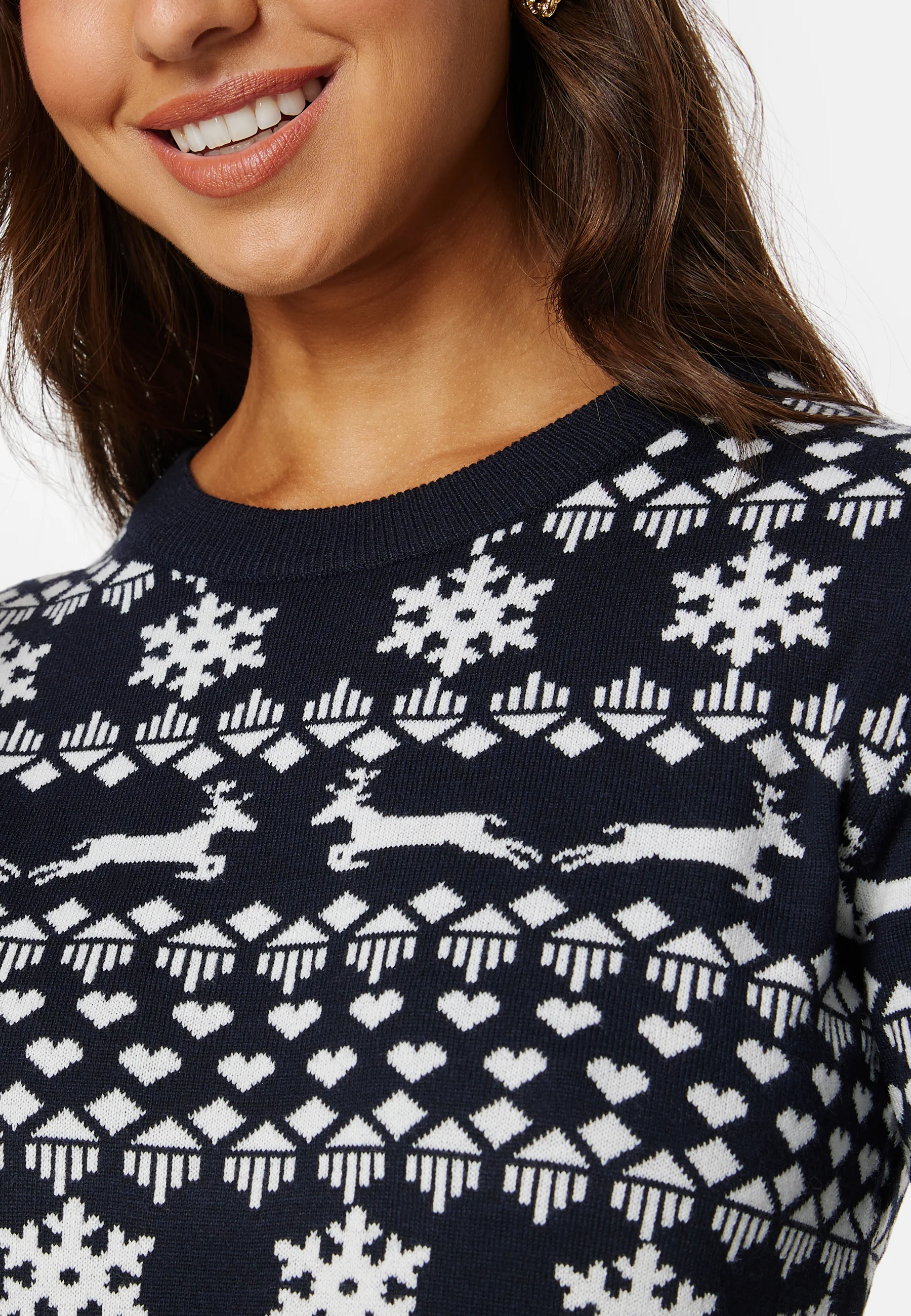 Xmas Snowflake LS O-Neck - Image 5