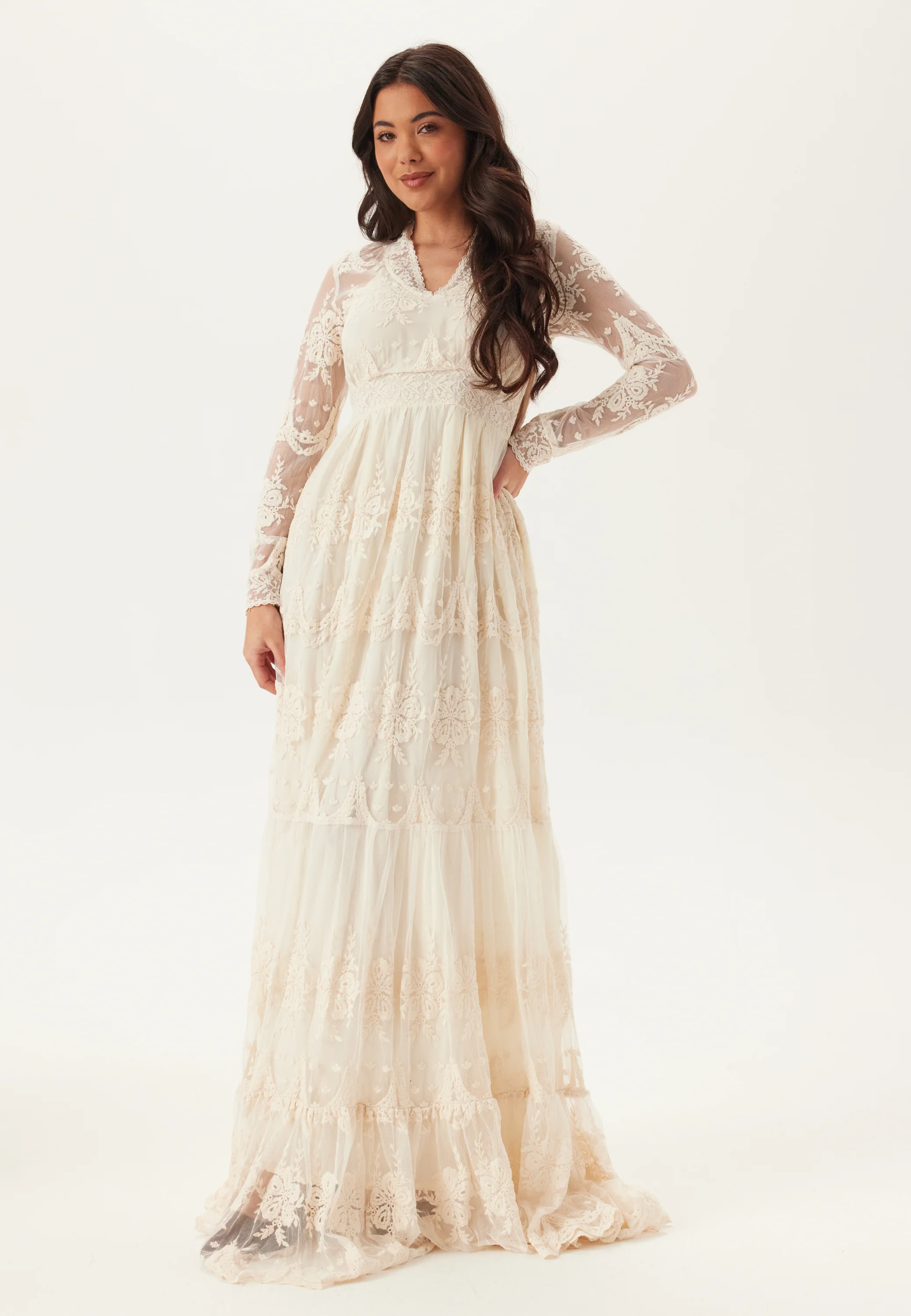 Yaseloise Ls Maxi Dress