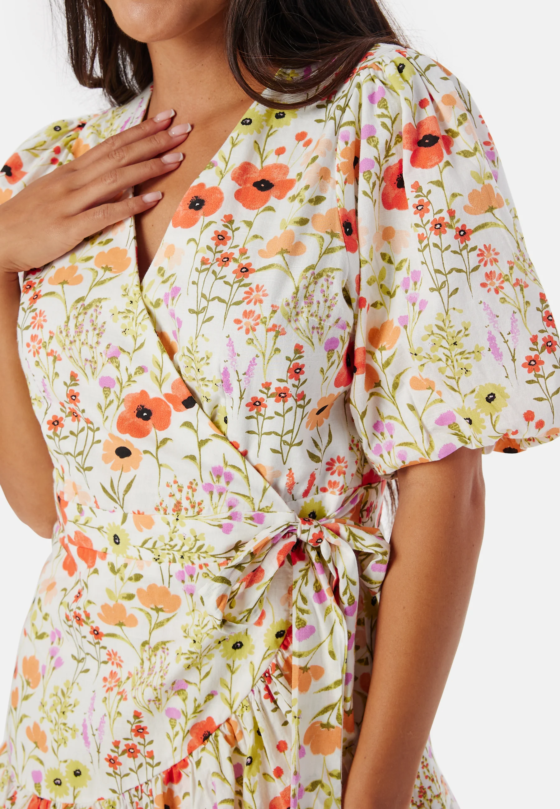 Yasfield 2/4 wrap dress - Image 4