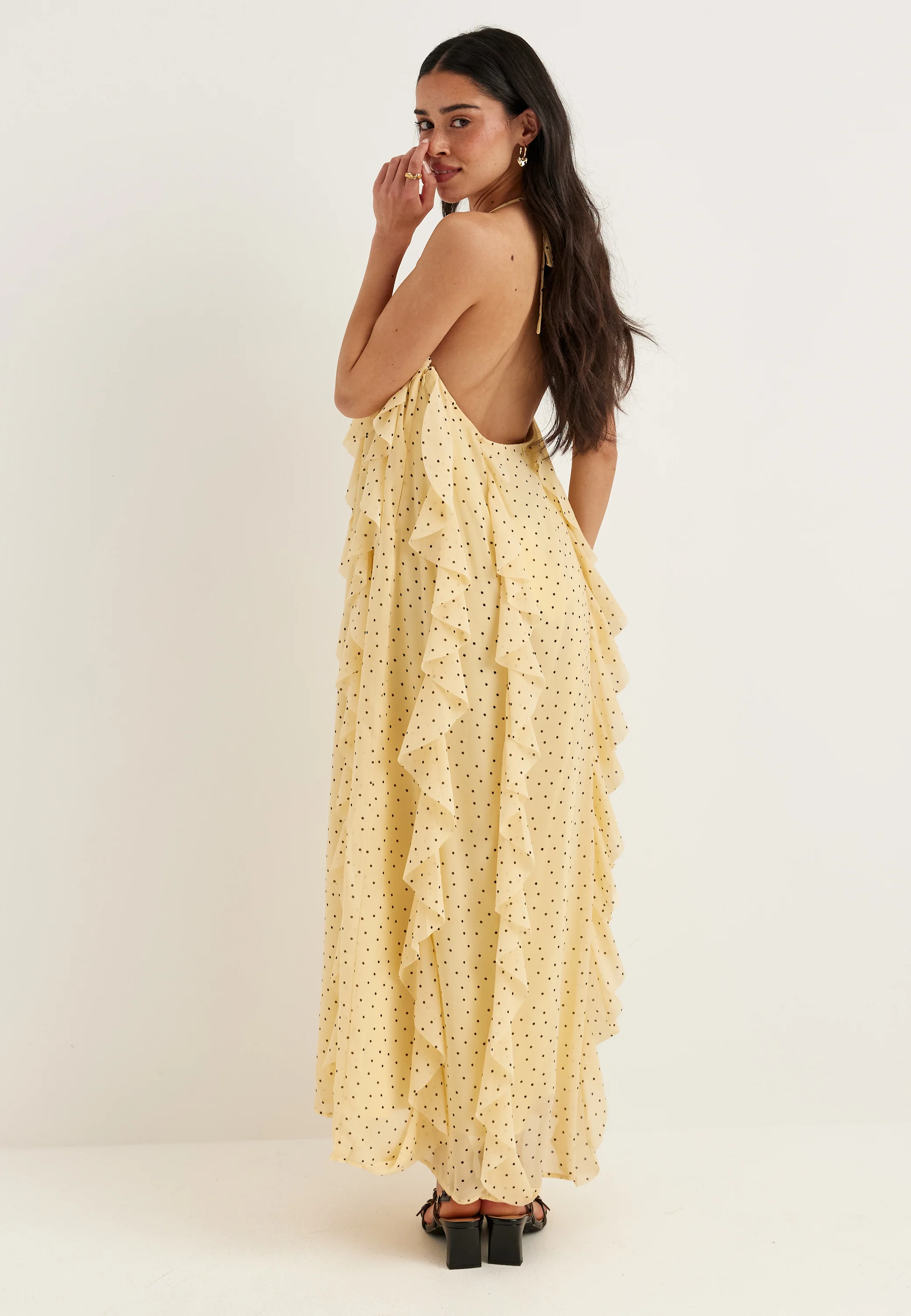 Yasfinillo Halterneck Long Dress - Image 4