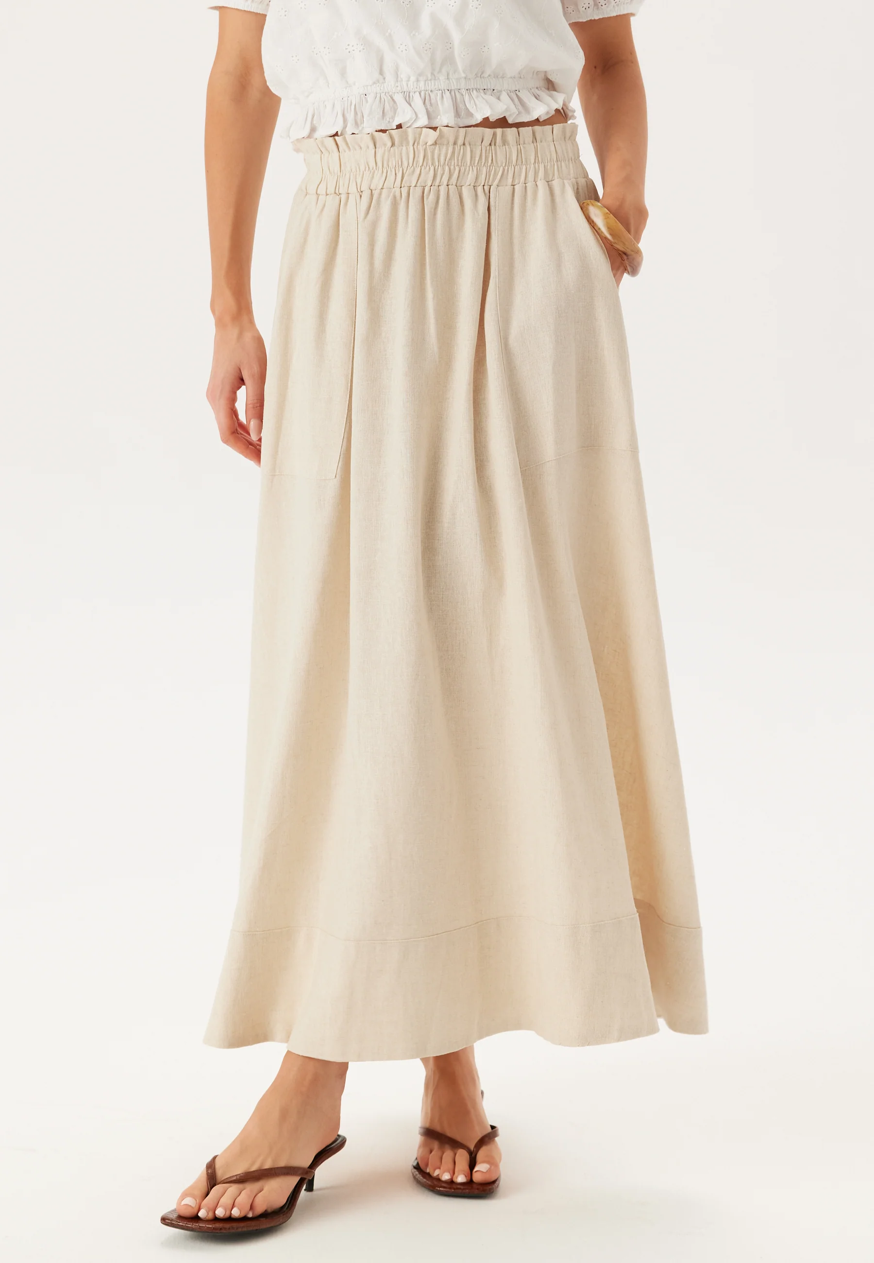Yasflaxy Hw Ankle Skirt - Image 2