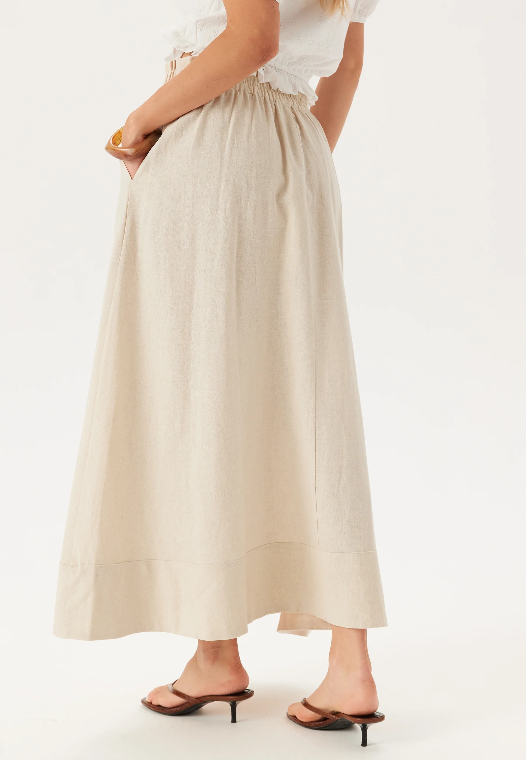 Yasflaxy Hw Ankle Skirt - Image 3
