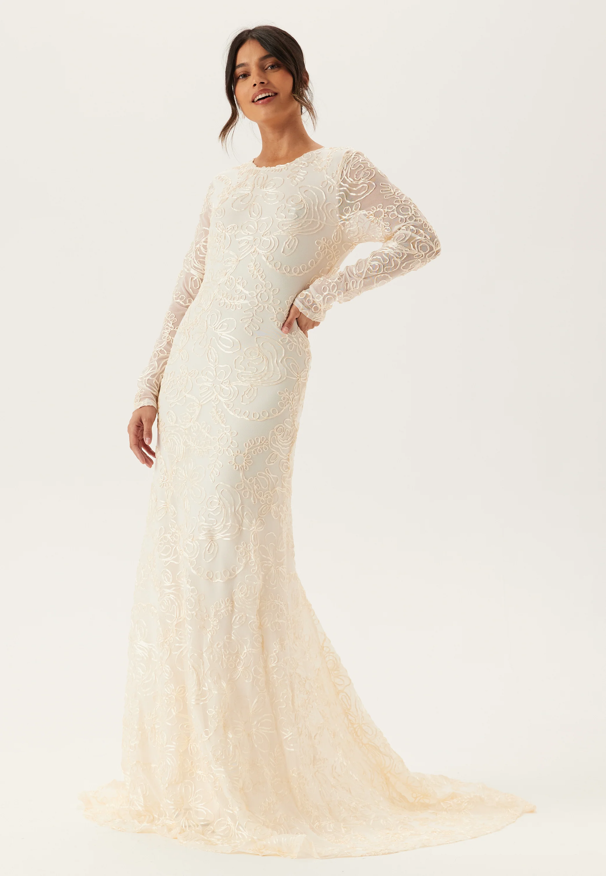 Yasflorina Ls Train Dress