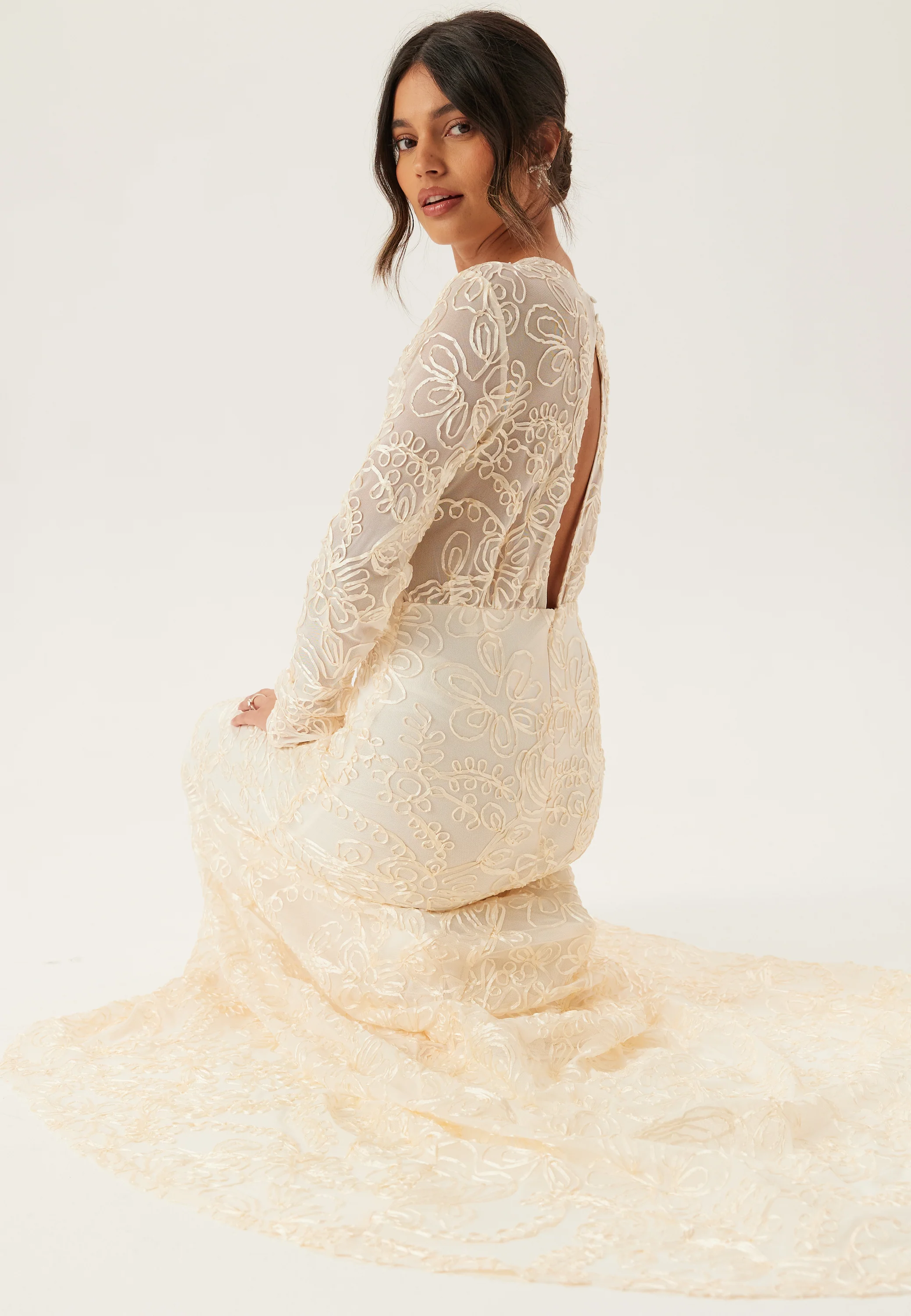 Yasflorina Ls Train Dress - Image 3