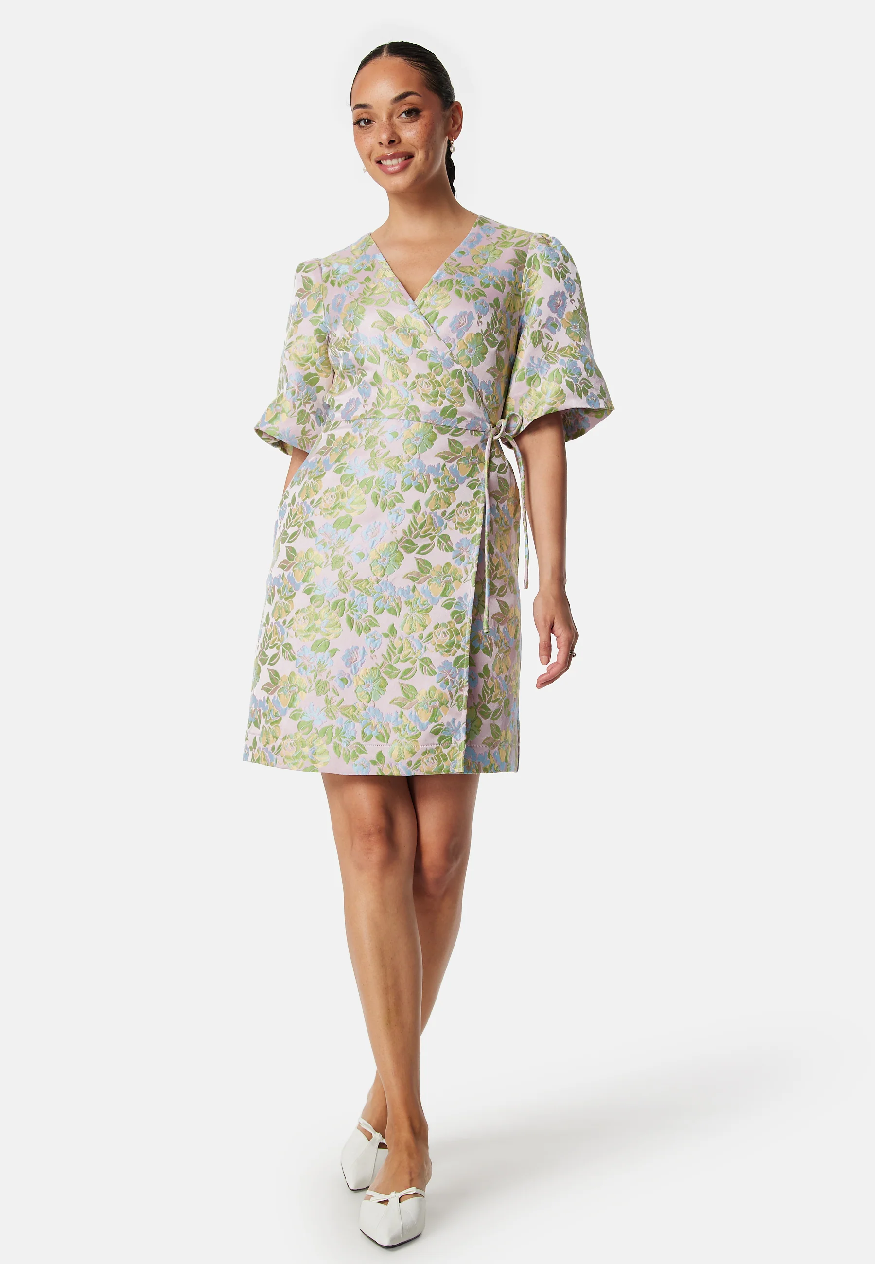 Yaspanja SS Wrap Dress - Image 3