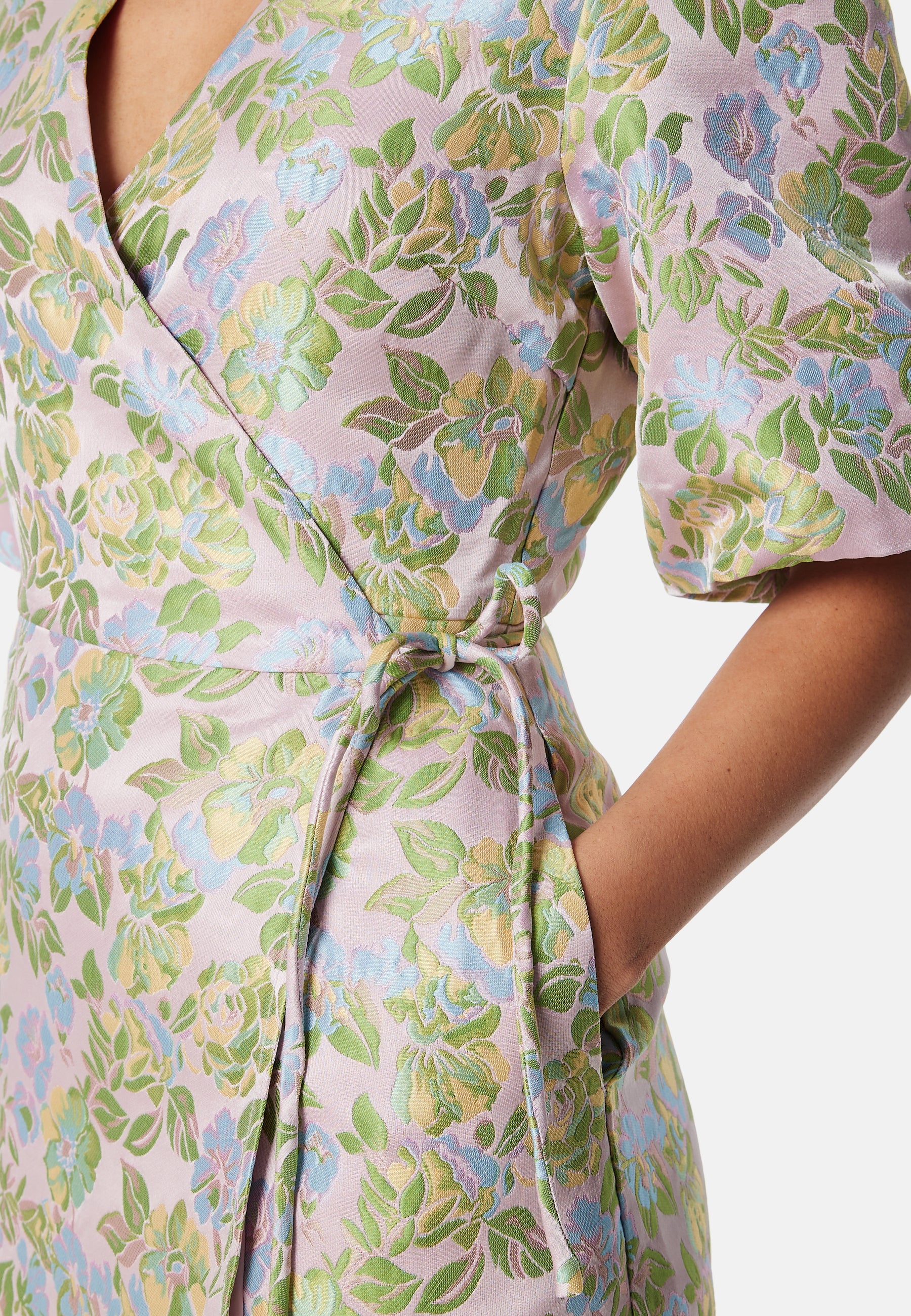 Yaspanja SS Wrap Dress - Image 4
