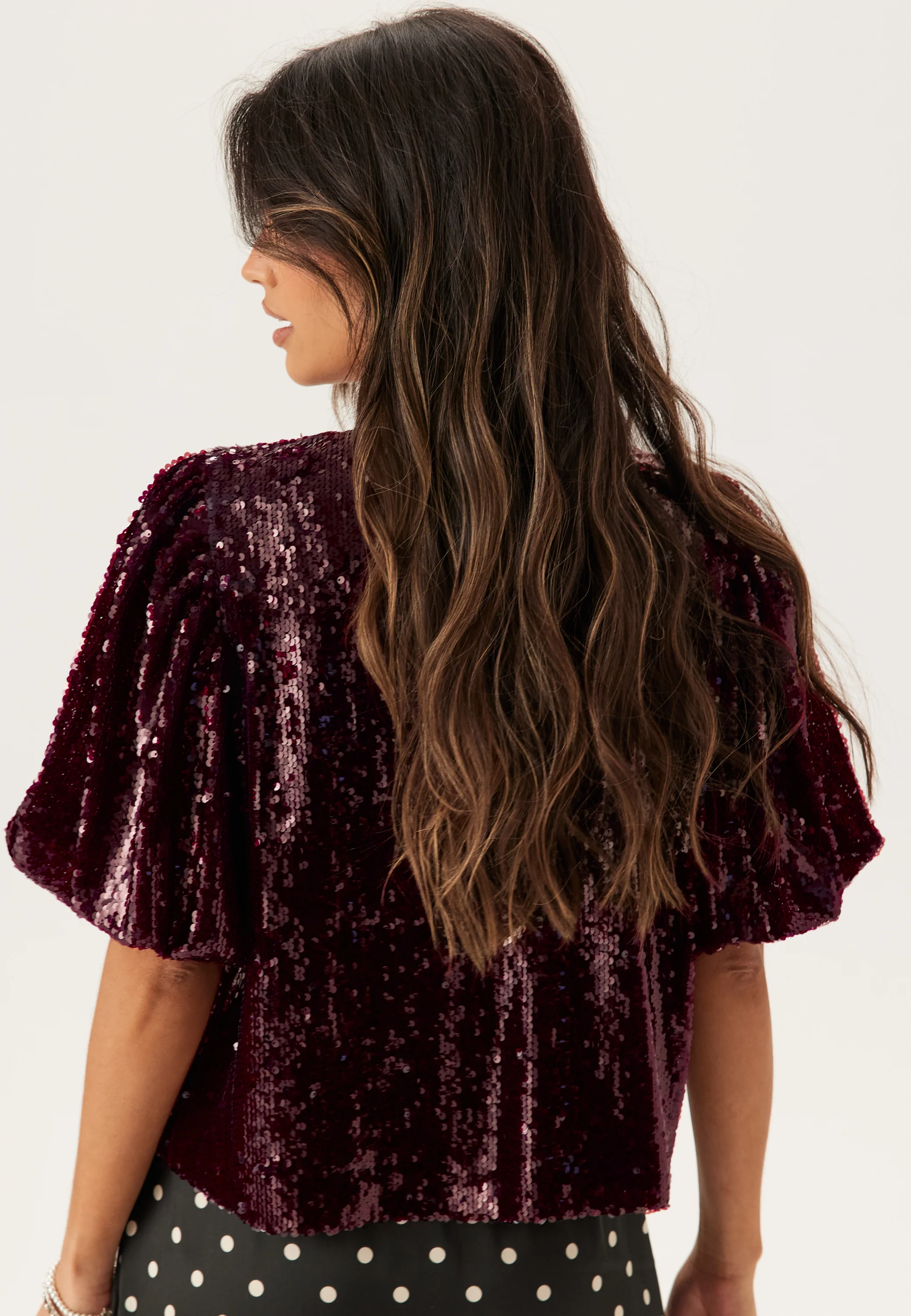 Yasroyalina 2/4 SEQUIN TOP - Image 2