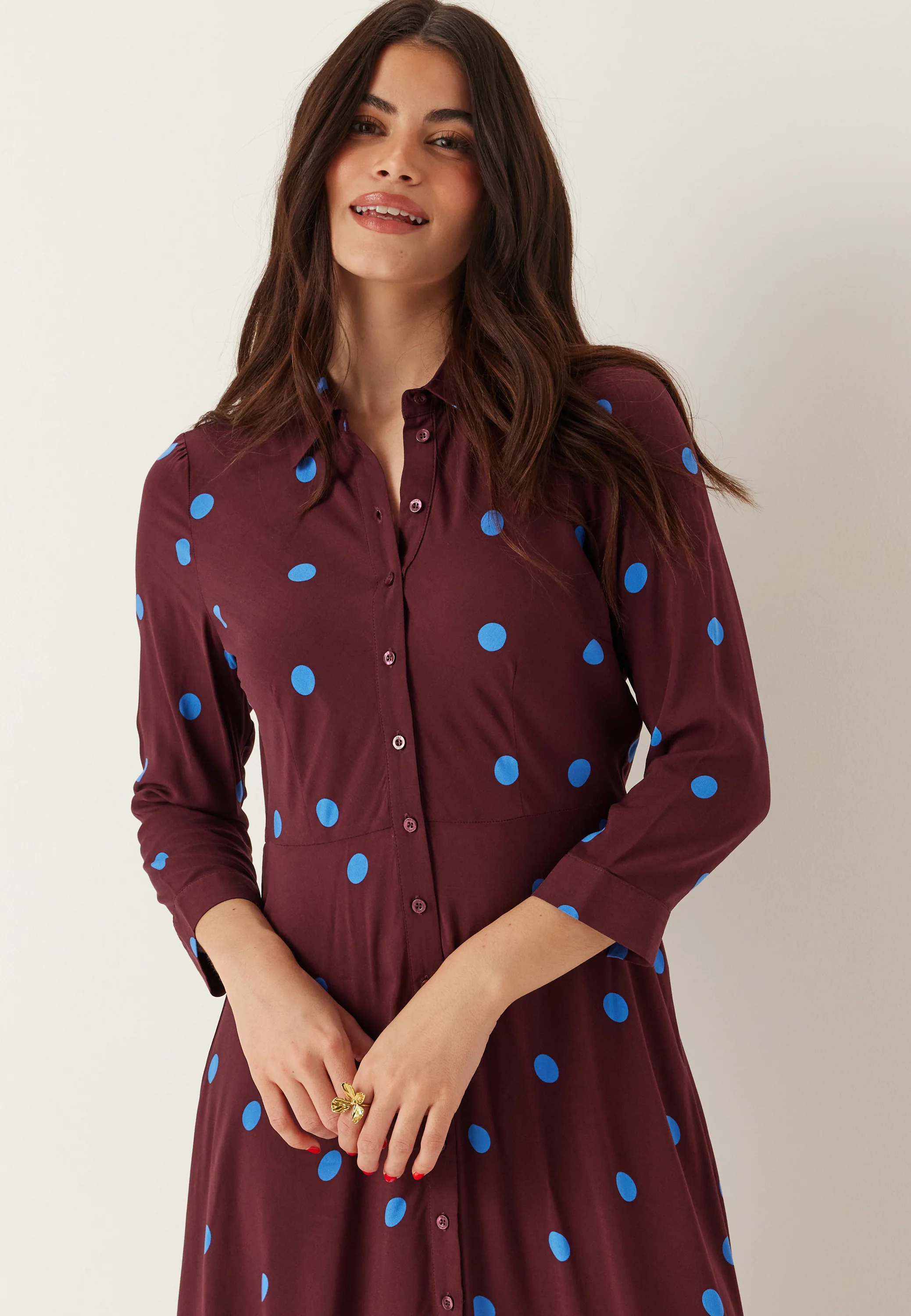 Yassavanna Long Shirt Dress - Image 3