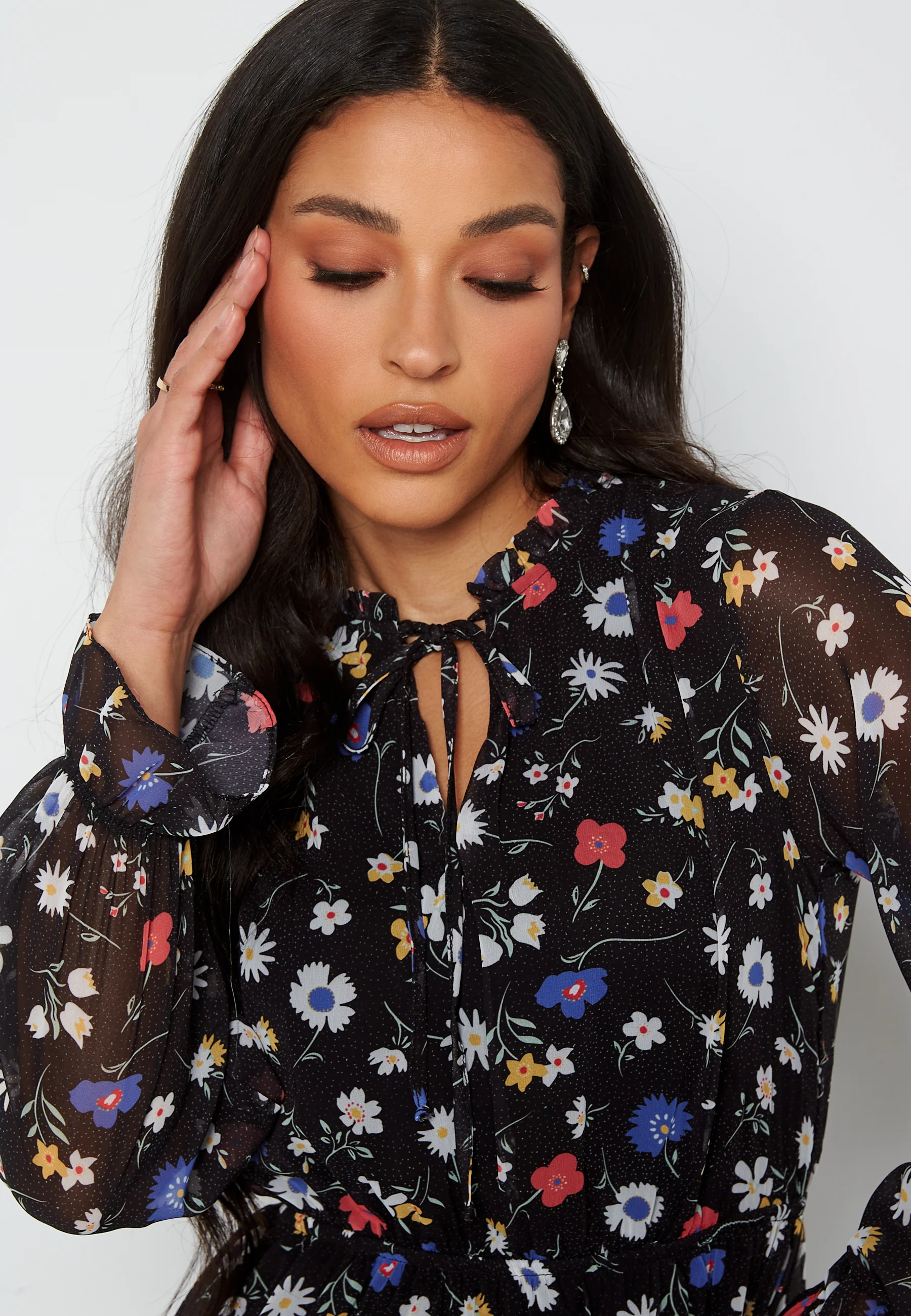 Zarah Printed L/S Dress - Image 4