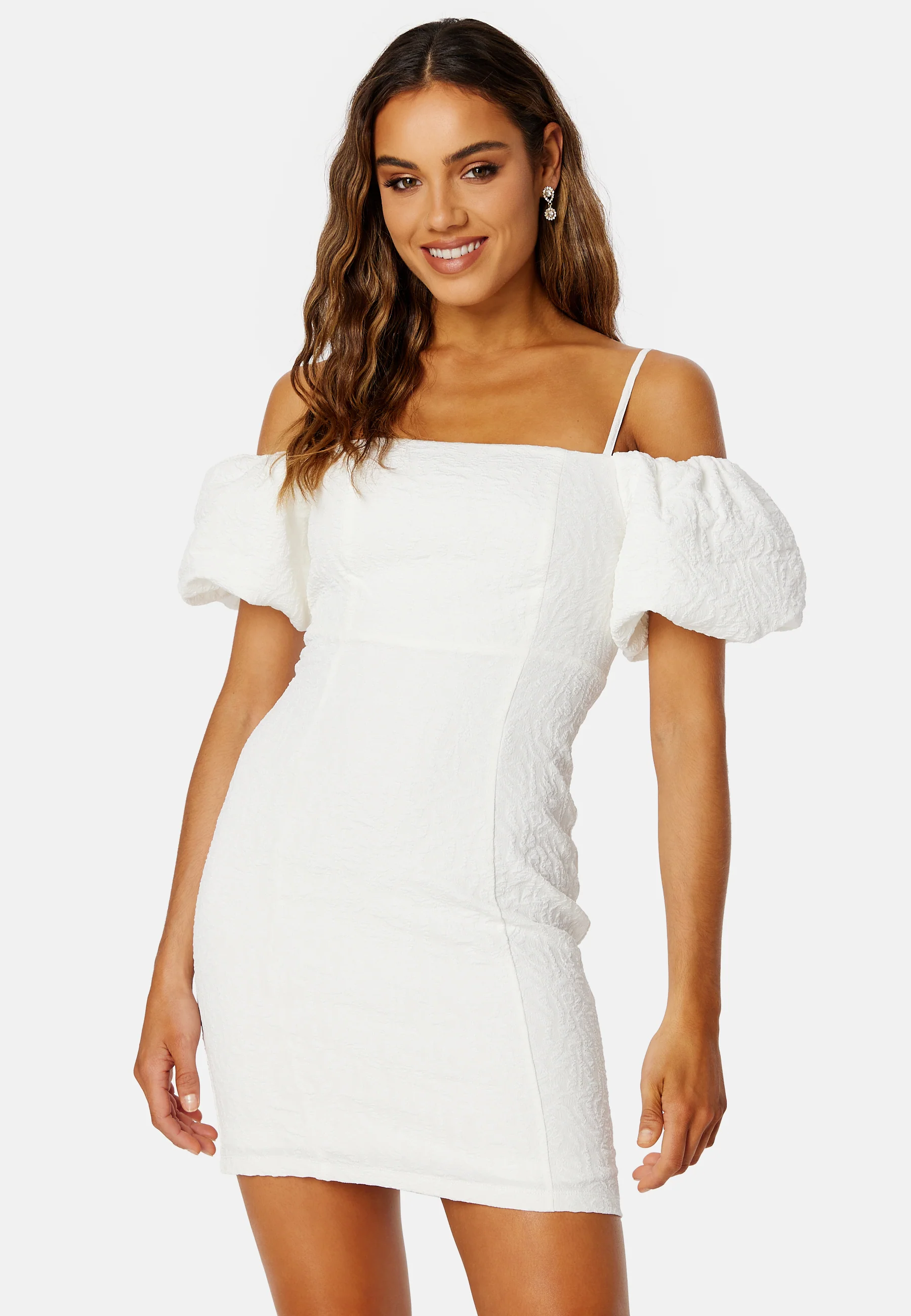 Zelia Puff Sleeve Dress - Image 2