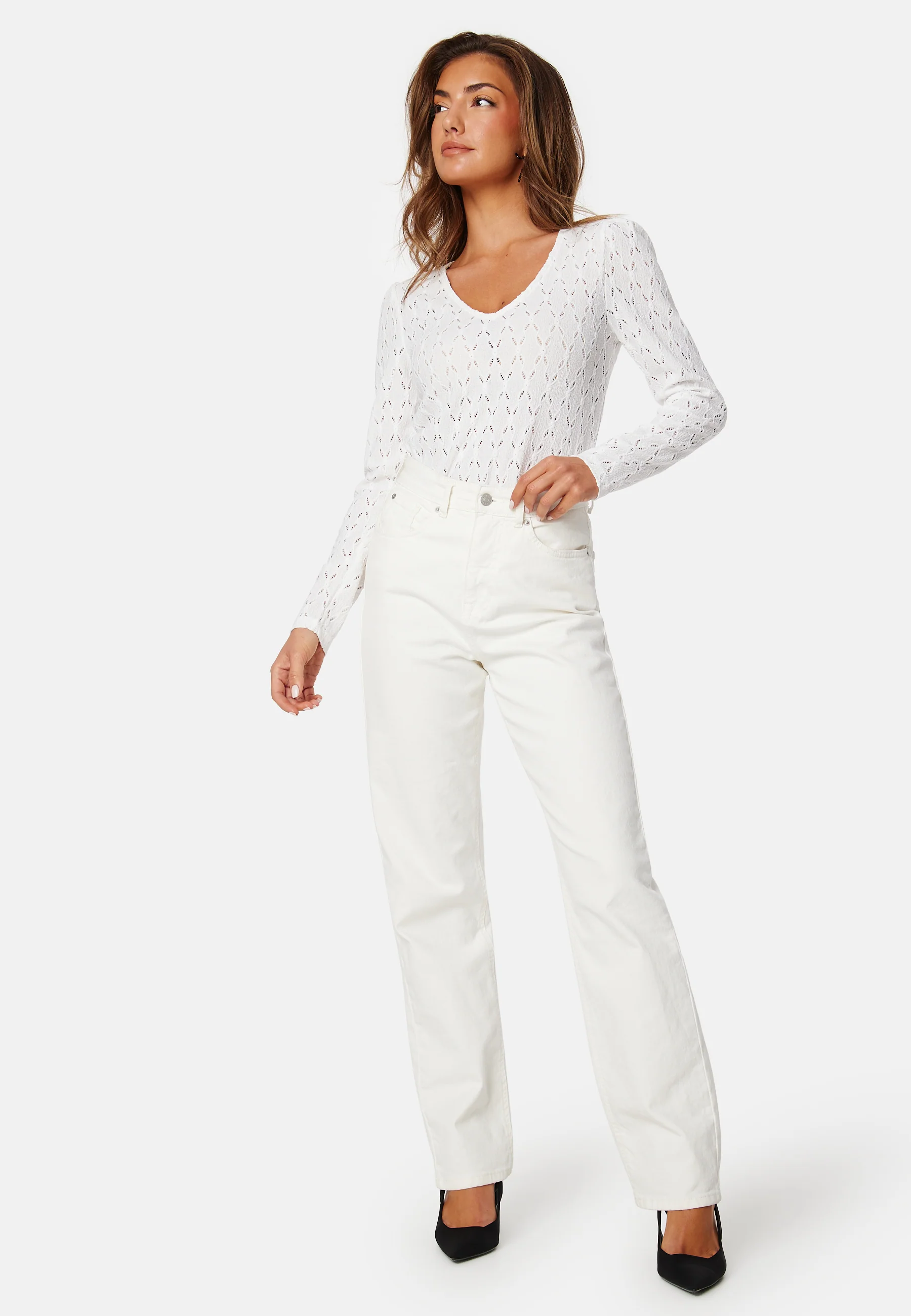 Zuzan V-Neck L/S Top - Image 3